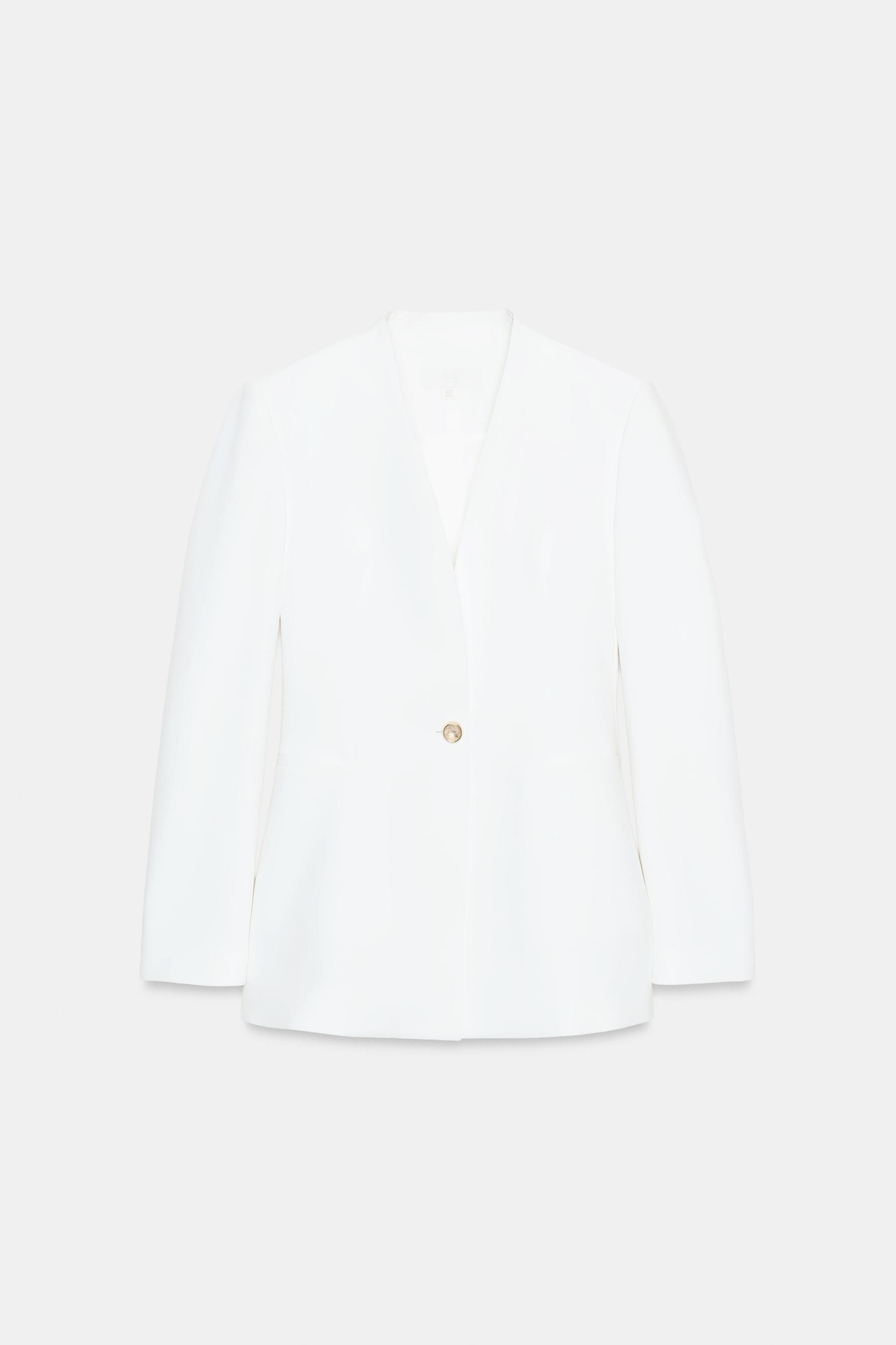 TAILORED OPEN FRONT BLAZER by ZARA