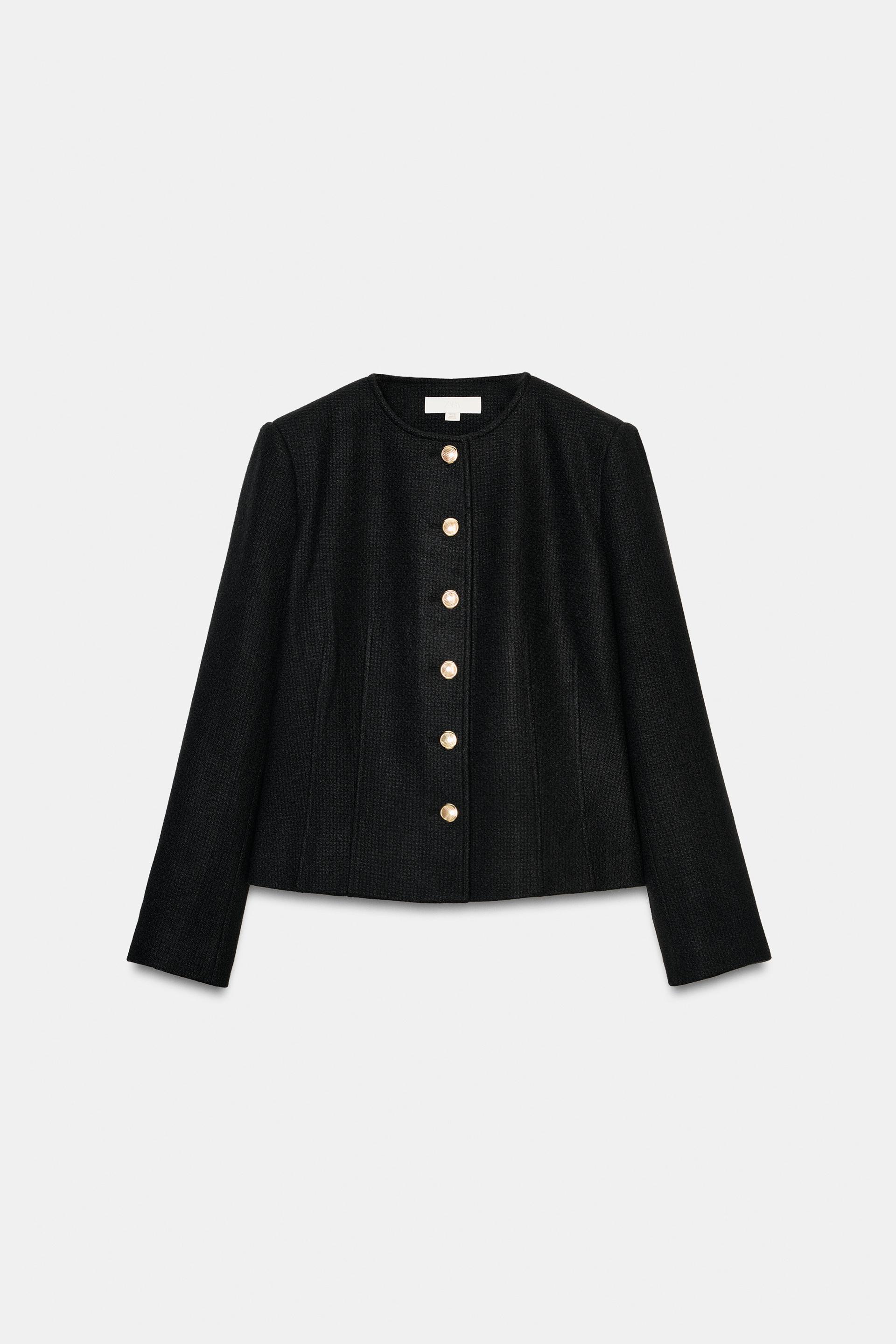 TAILORED ROUND NECK BLAZER by undefined