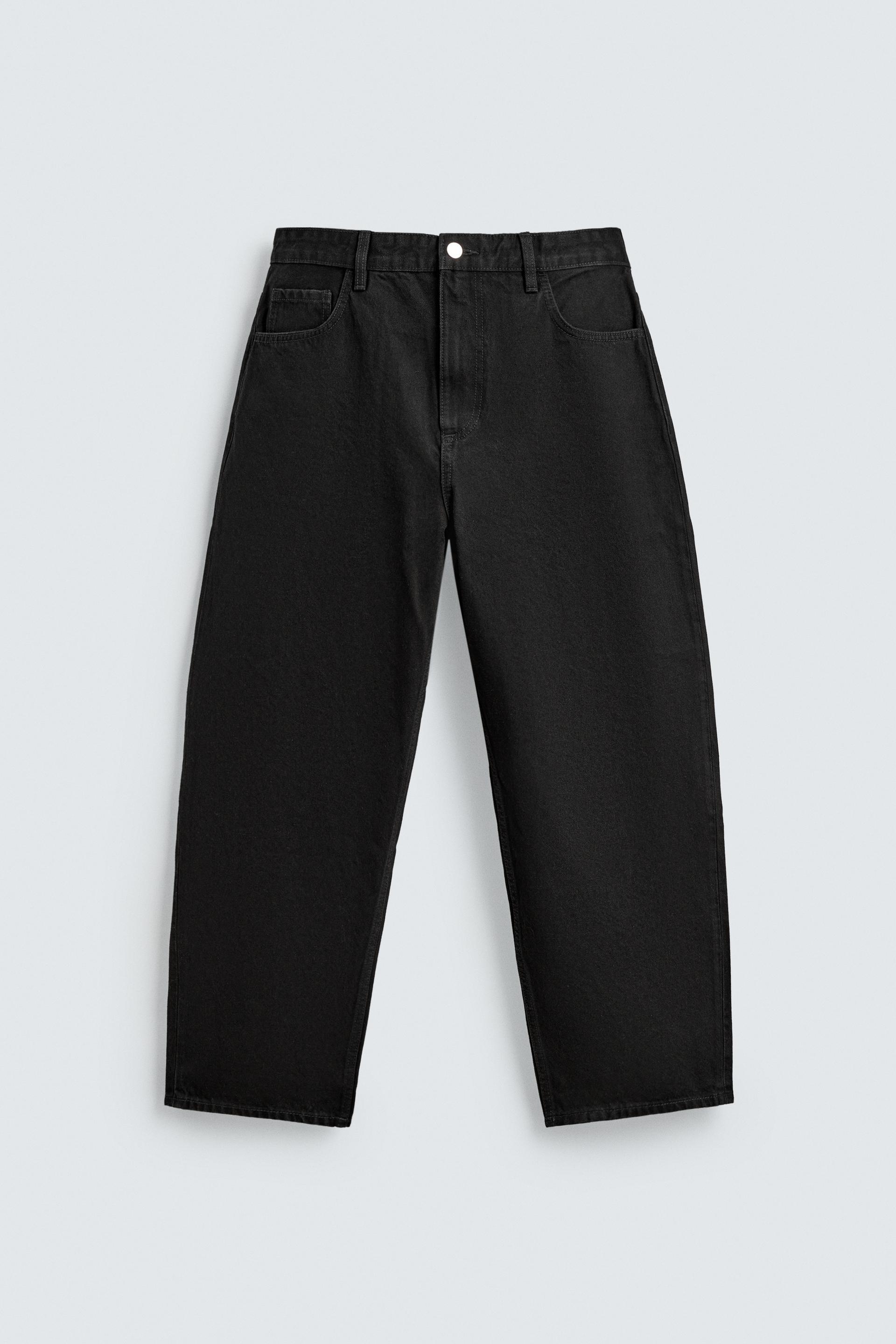 TAPERED WIDE FIT JEANS by ZARA