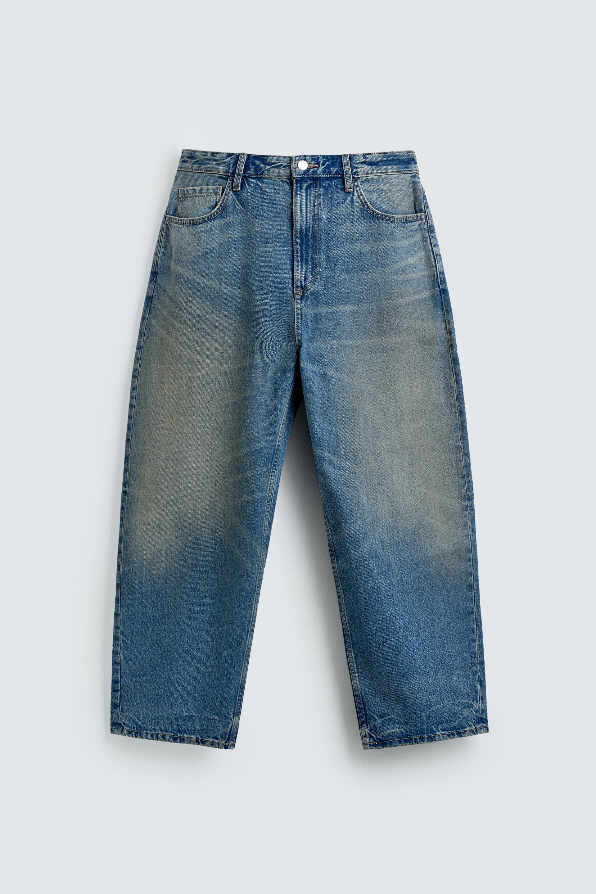 TAPERED WIDE FIT JEANS by ZARA