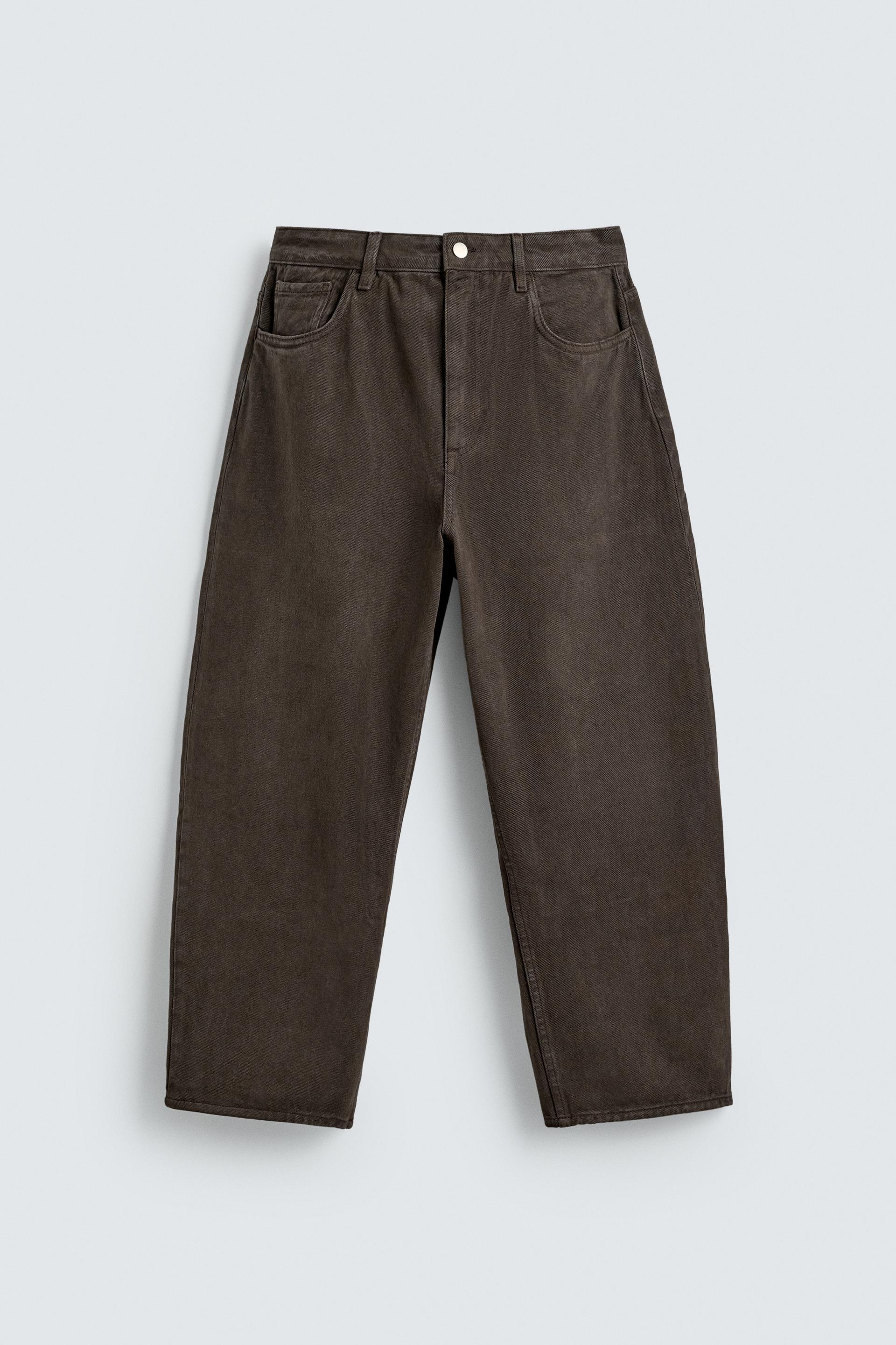 TAPERED WIDE FIT JEANS by ZARA