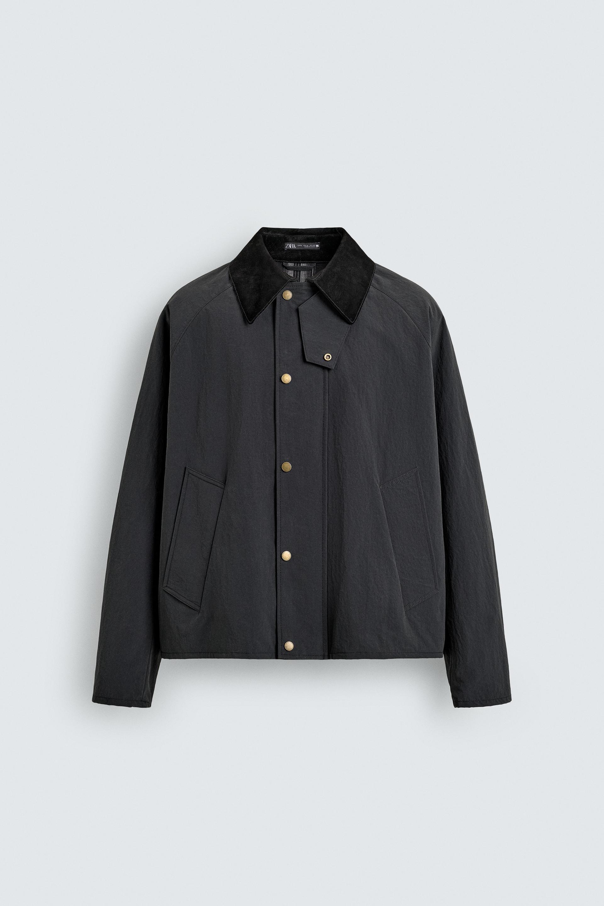 TECHNICAL COMBINATION COLLAR JACKET by ZARA