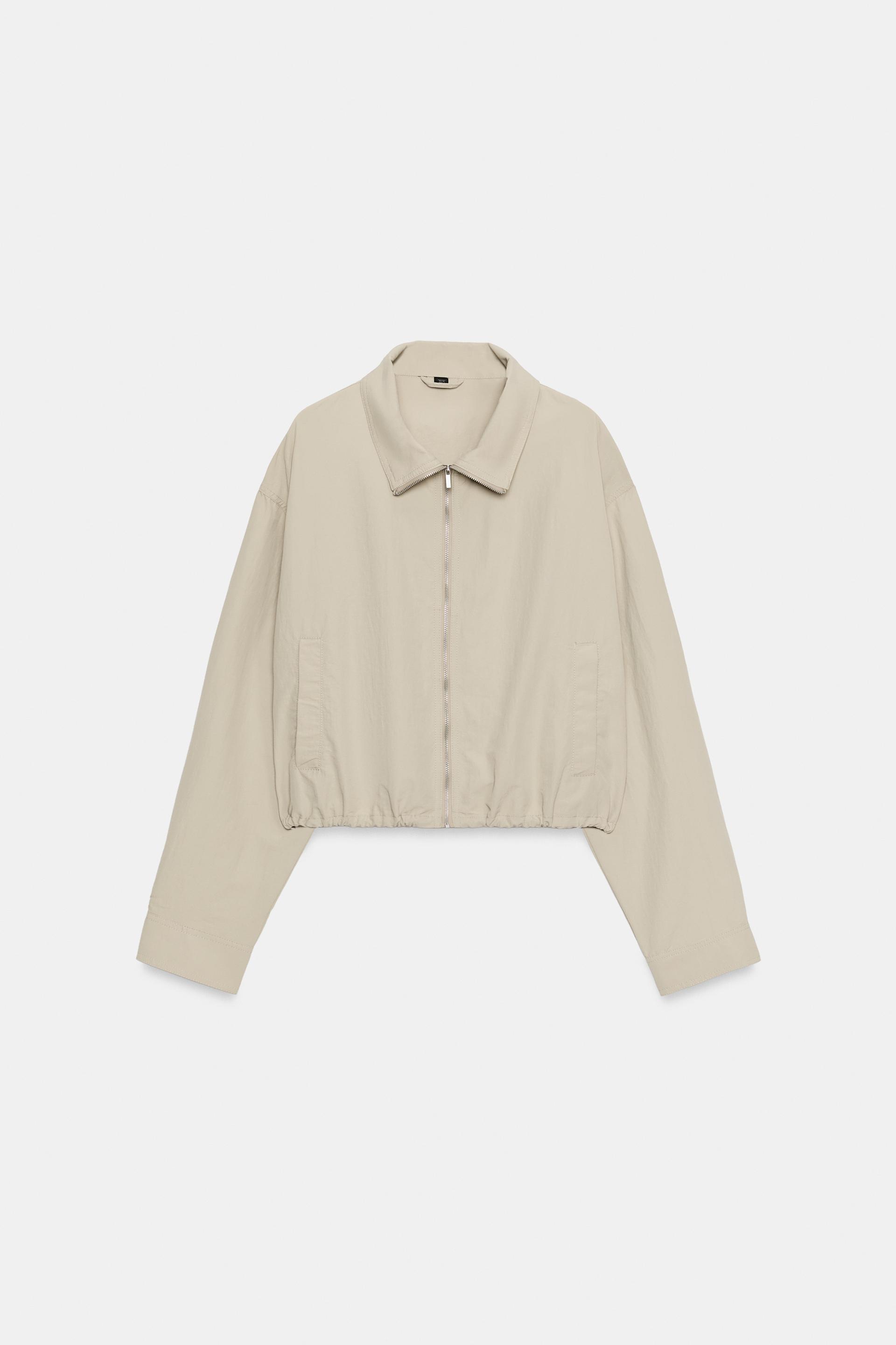 TECHNICAL FABRIC JACKET by ZARA