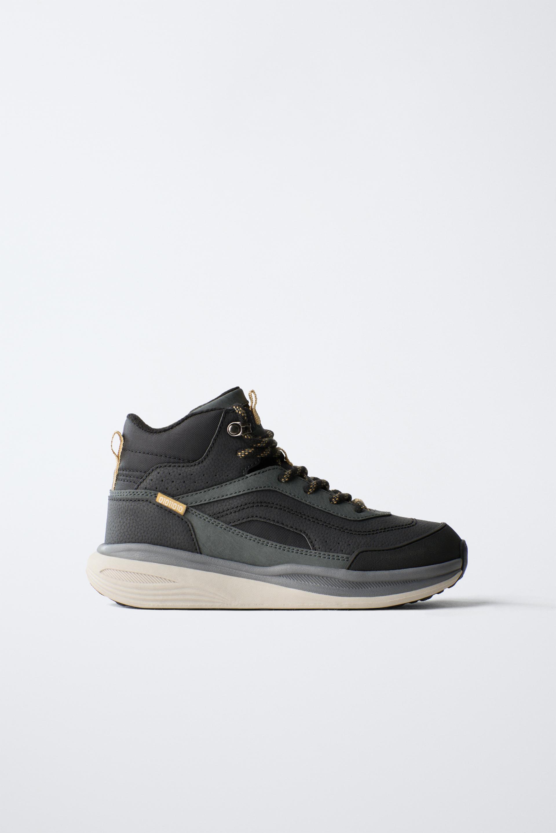 TECHNICAL HIGH-TOP SNEAKERS by ZARA