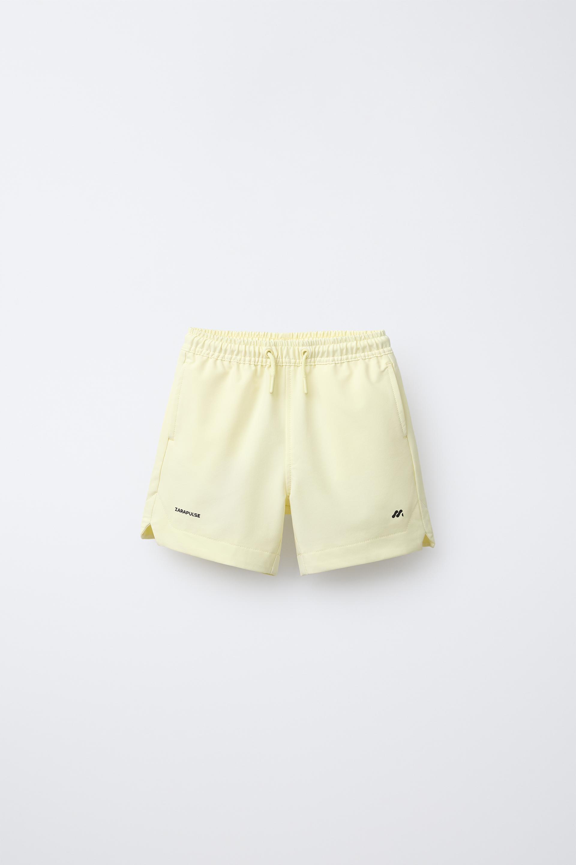 TECHNICAL LOGO SHORTS by ZARA