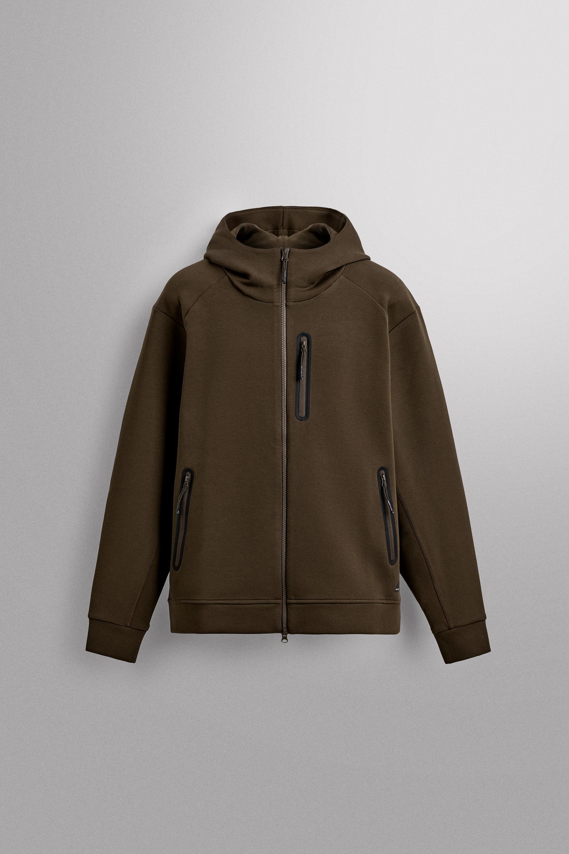 TECHNICAL ZIP-UP HOODIE SWEAT-SHIRT by ZARA