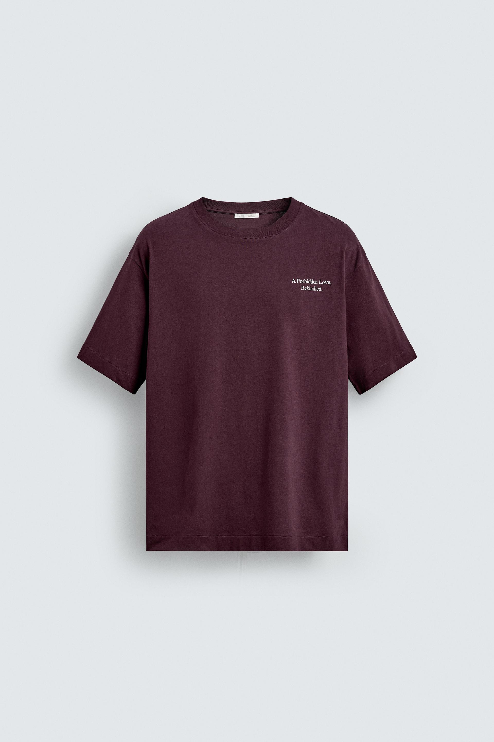 TEXT PRINT T-SHIRT by ZARA