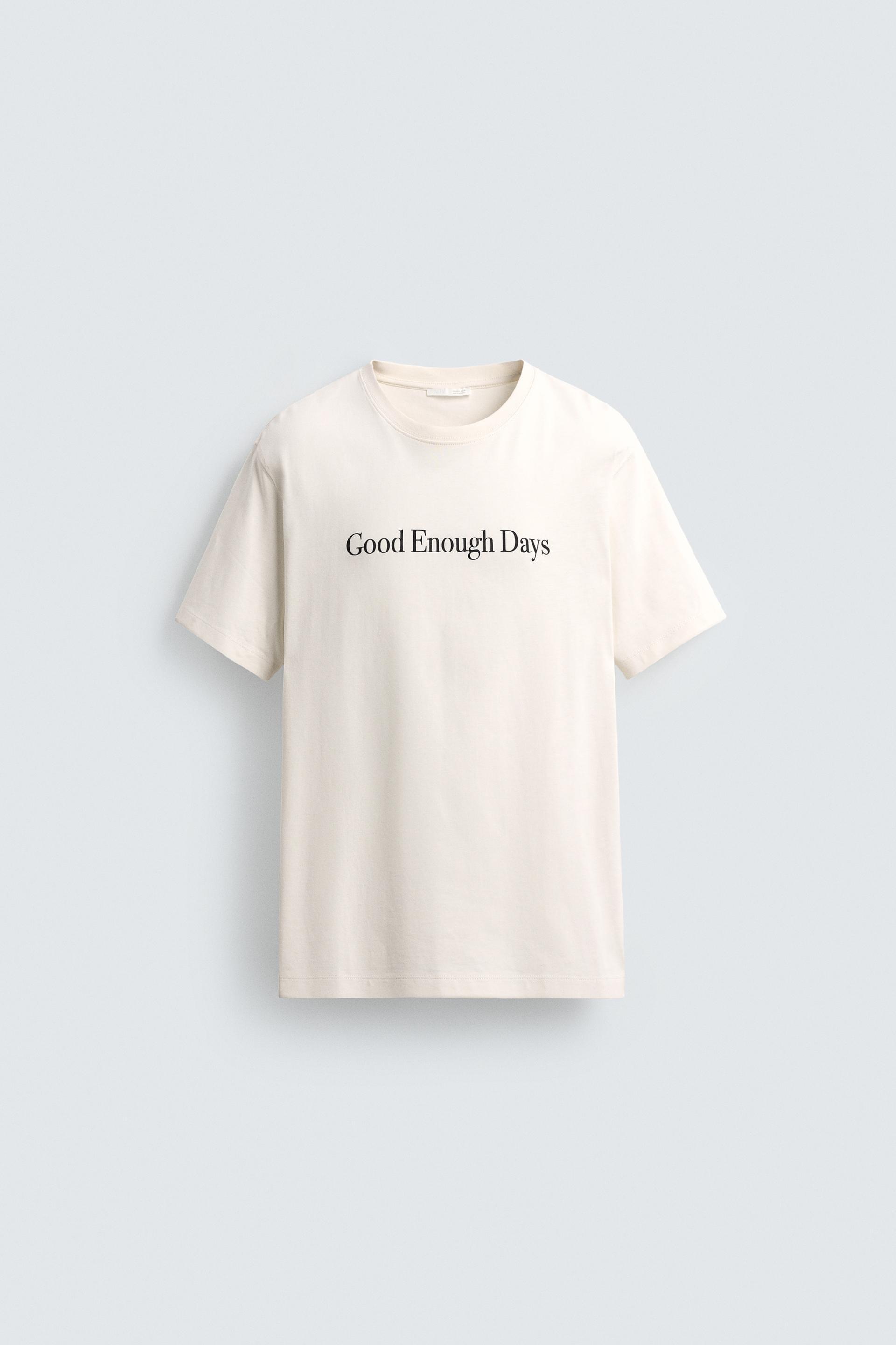 TEXT PRINT T-SHIRT by ZARA