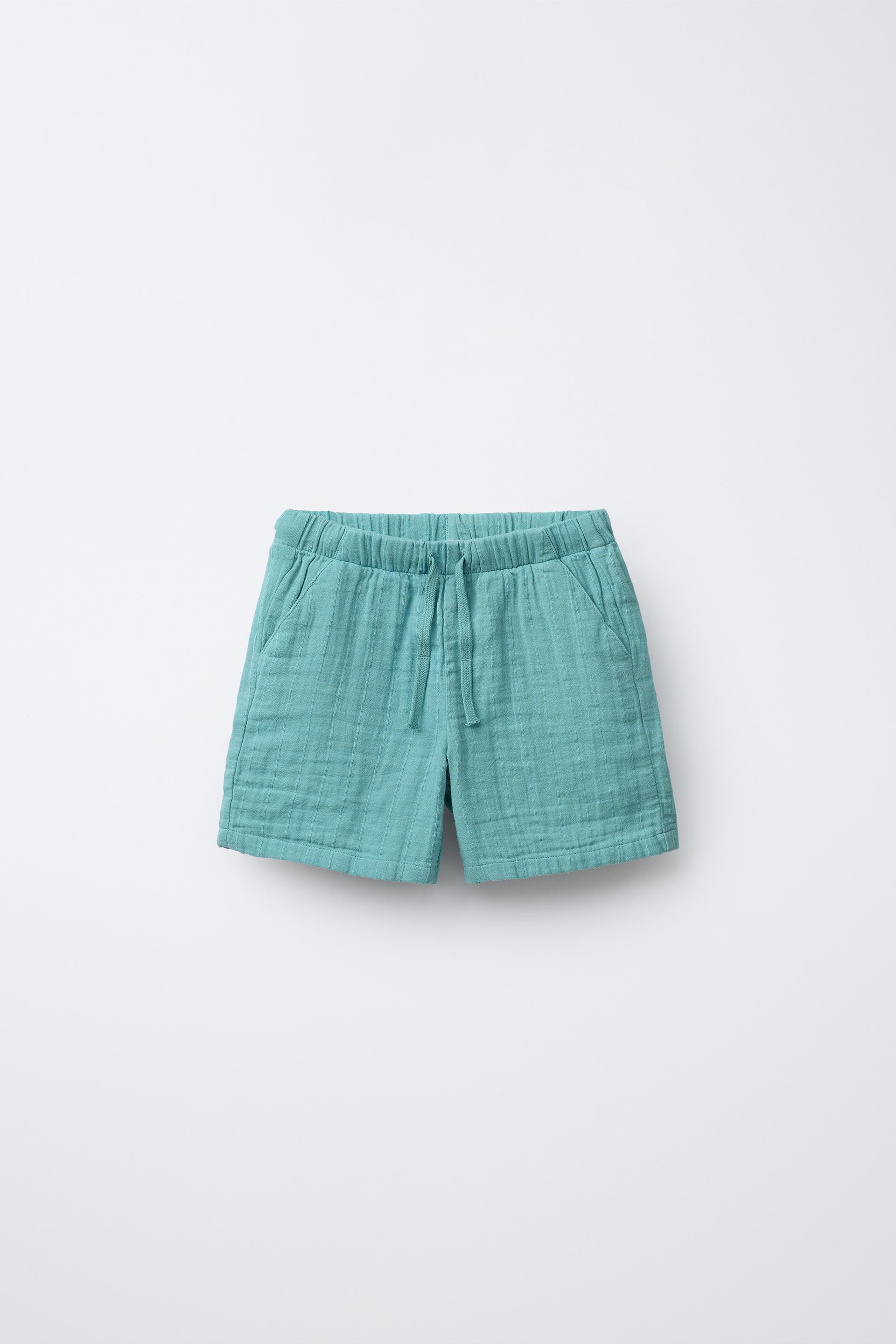 TEXTURED BERMUDA SHORTS by ZARA