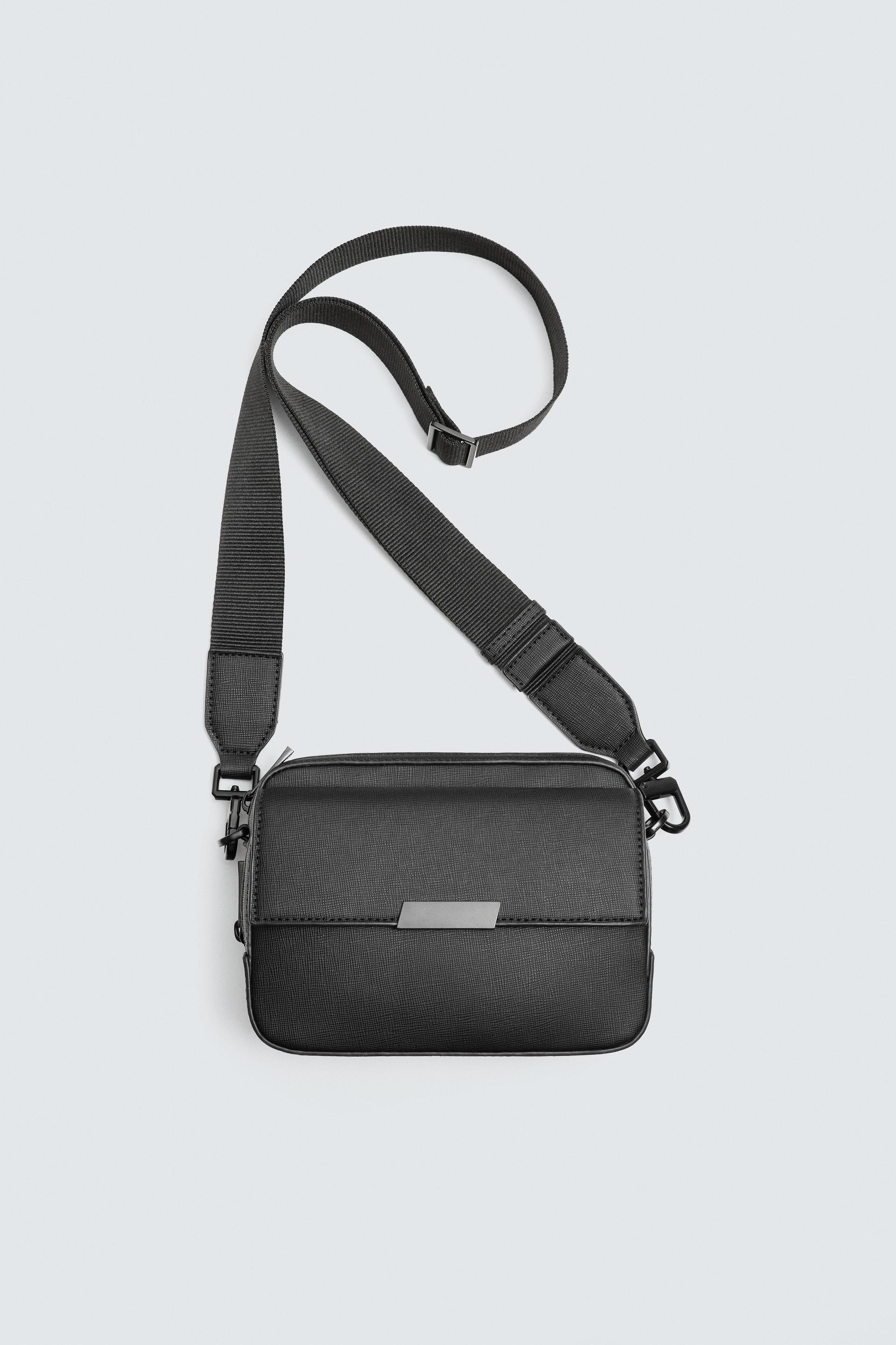 TEXTURED CROSSBODY BAG by ZARA