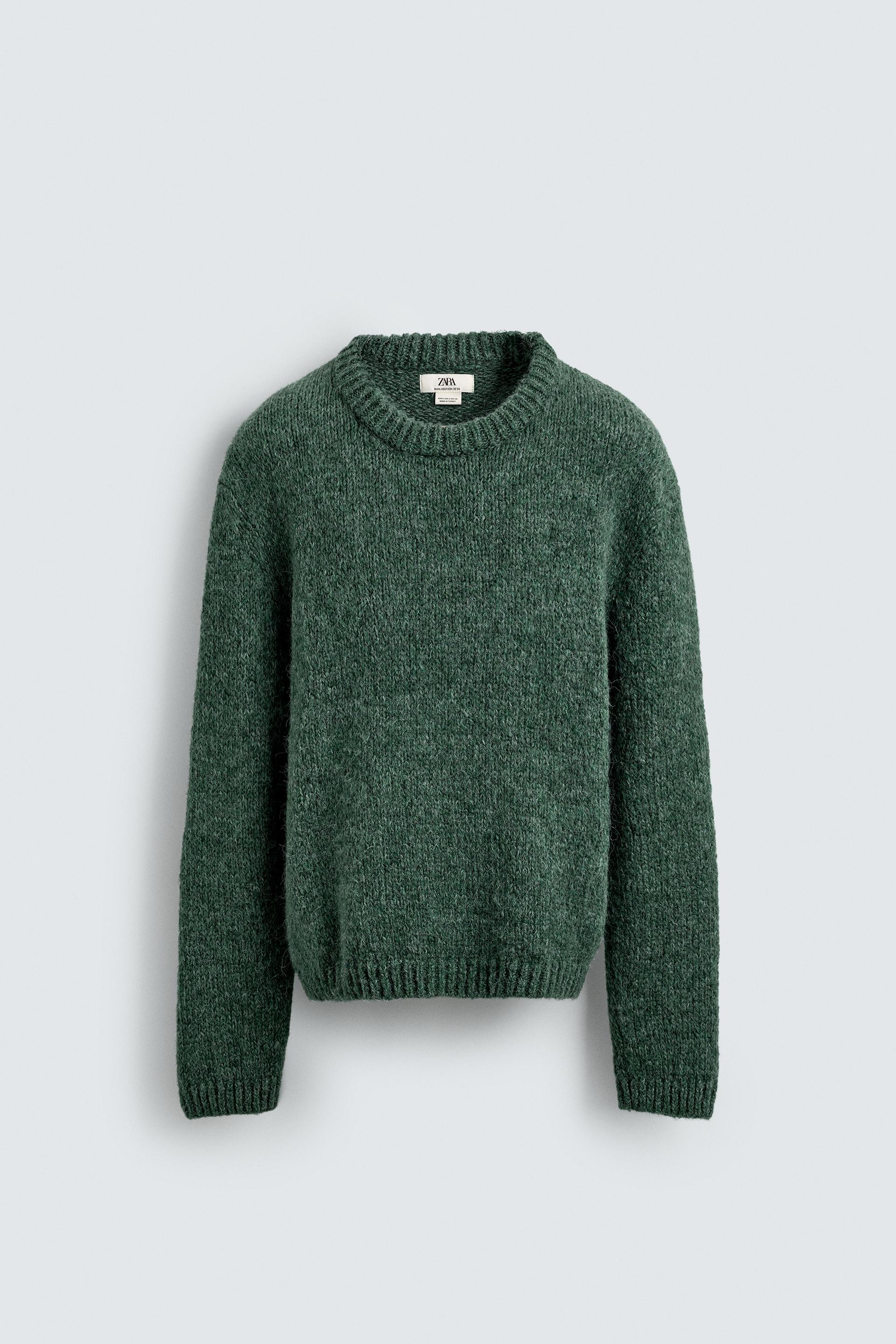 TEXTURED KNIT JUMPER by ZARA