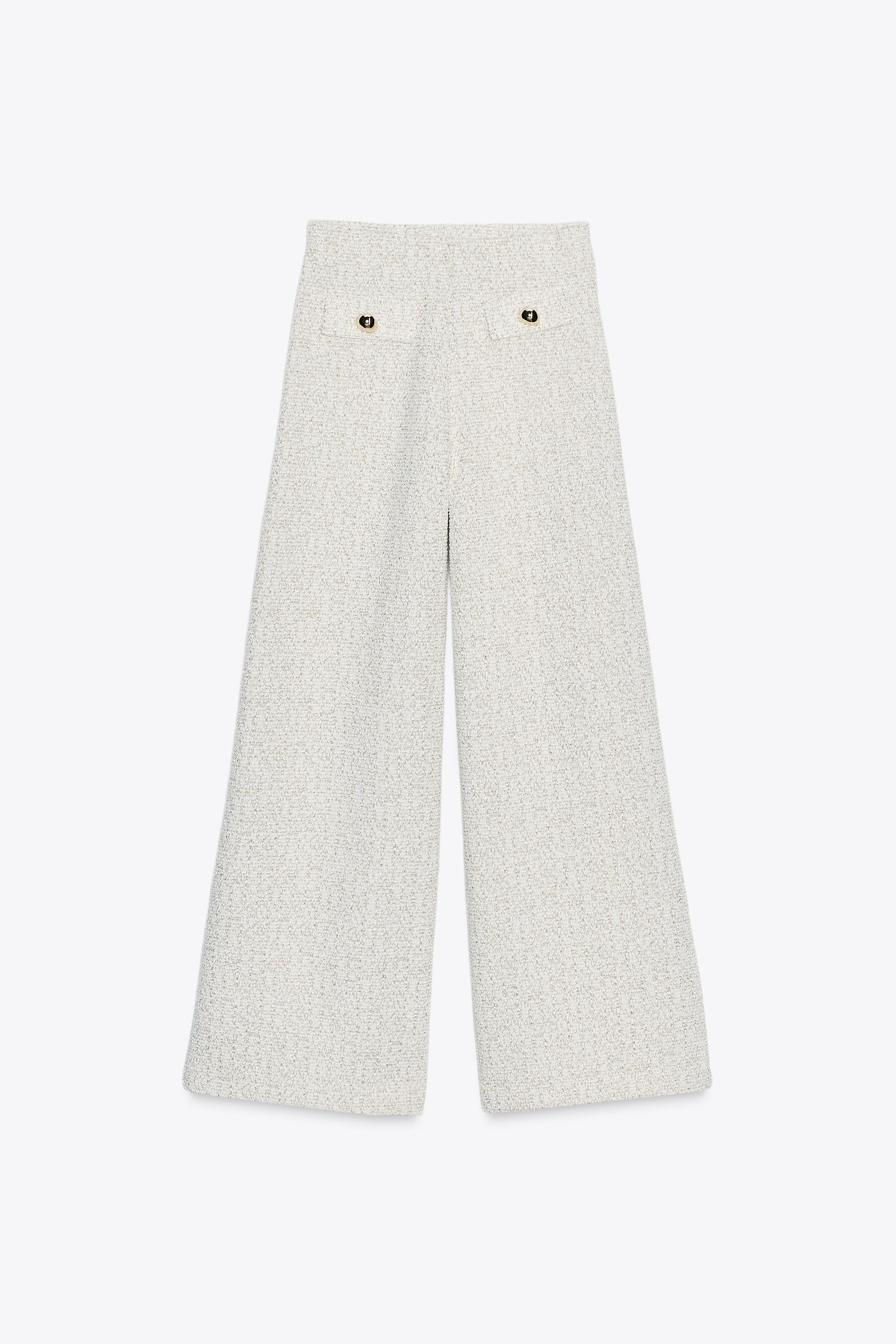 TEXTURED PANTS by ZARA