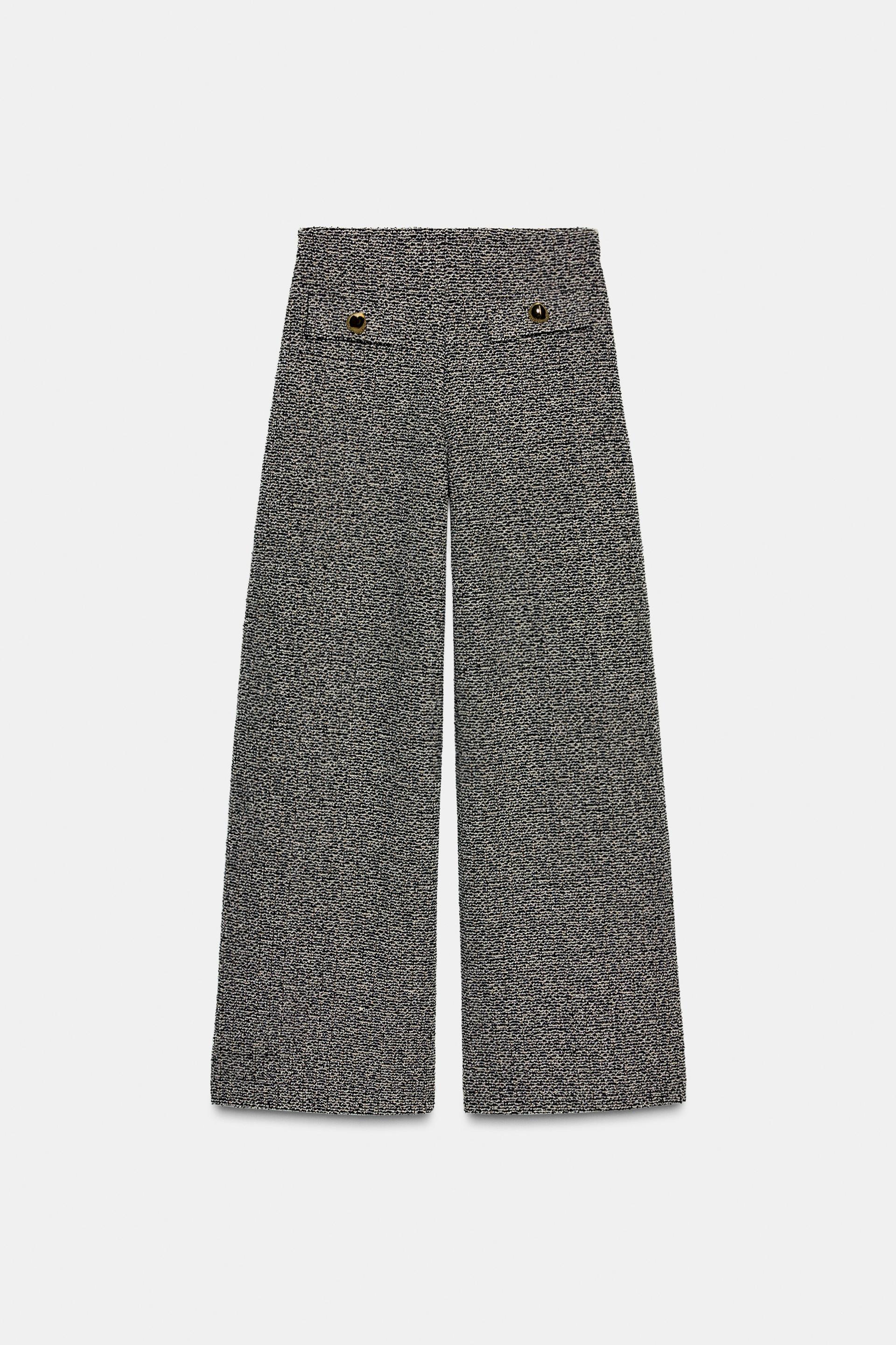TEXTURED PANTS by ZARA