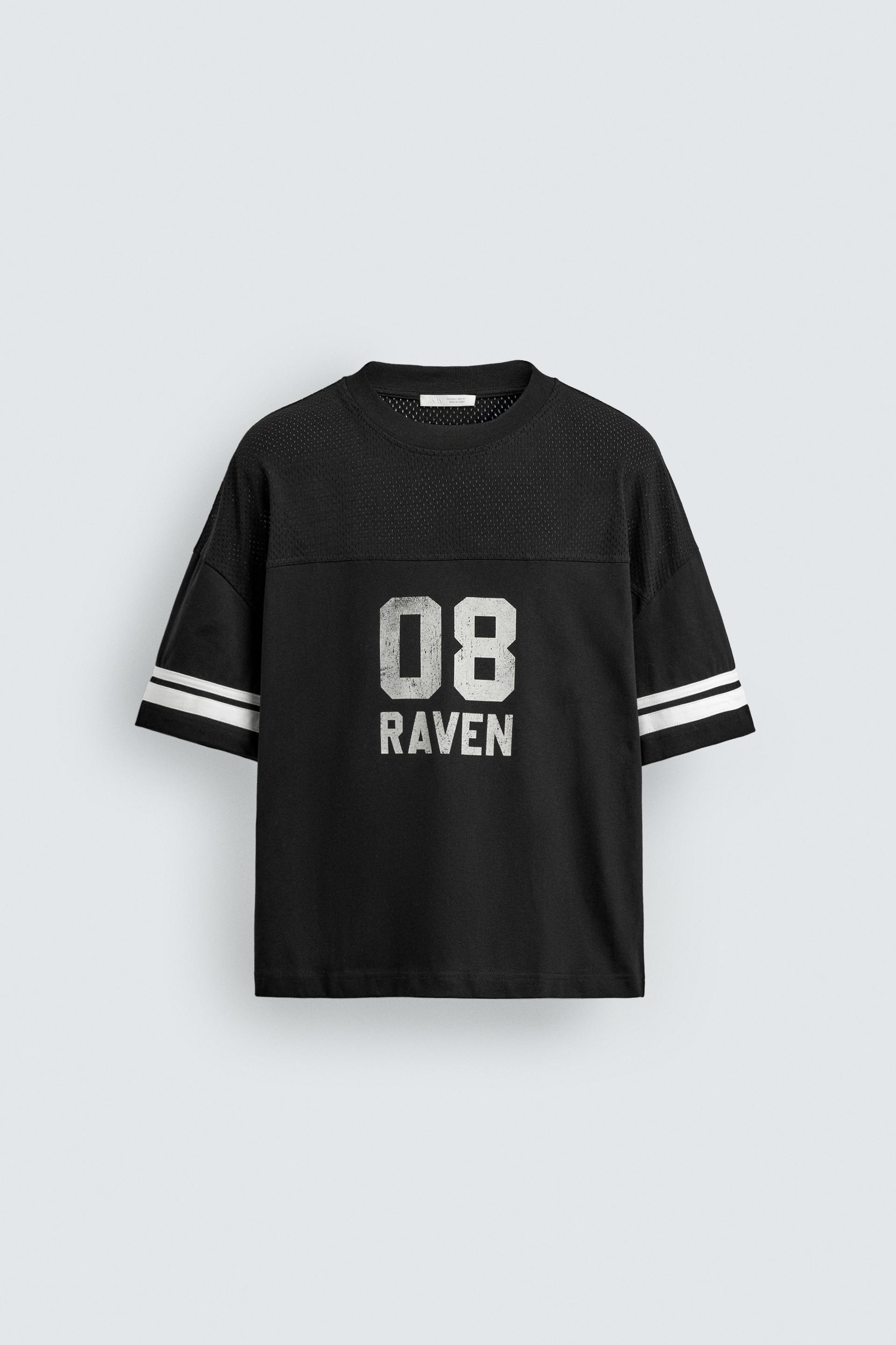 TEXTURED PRINT T-SHIRT by ZARA