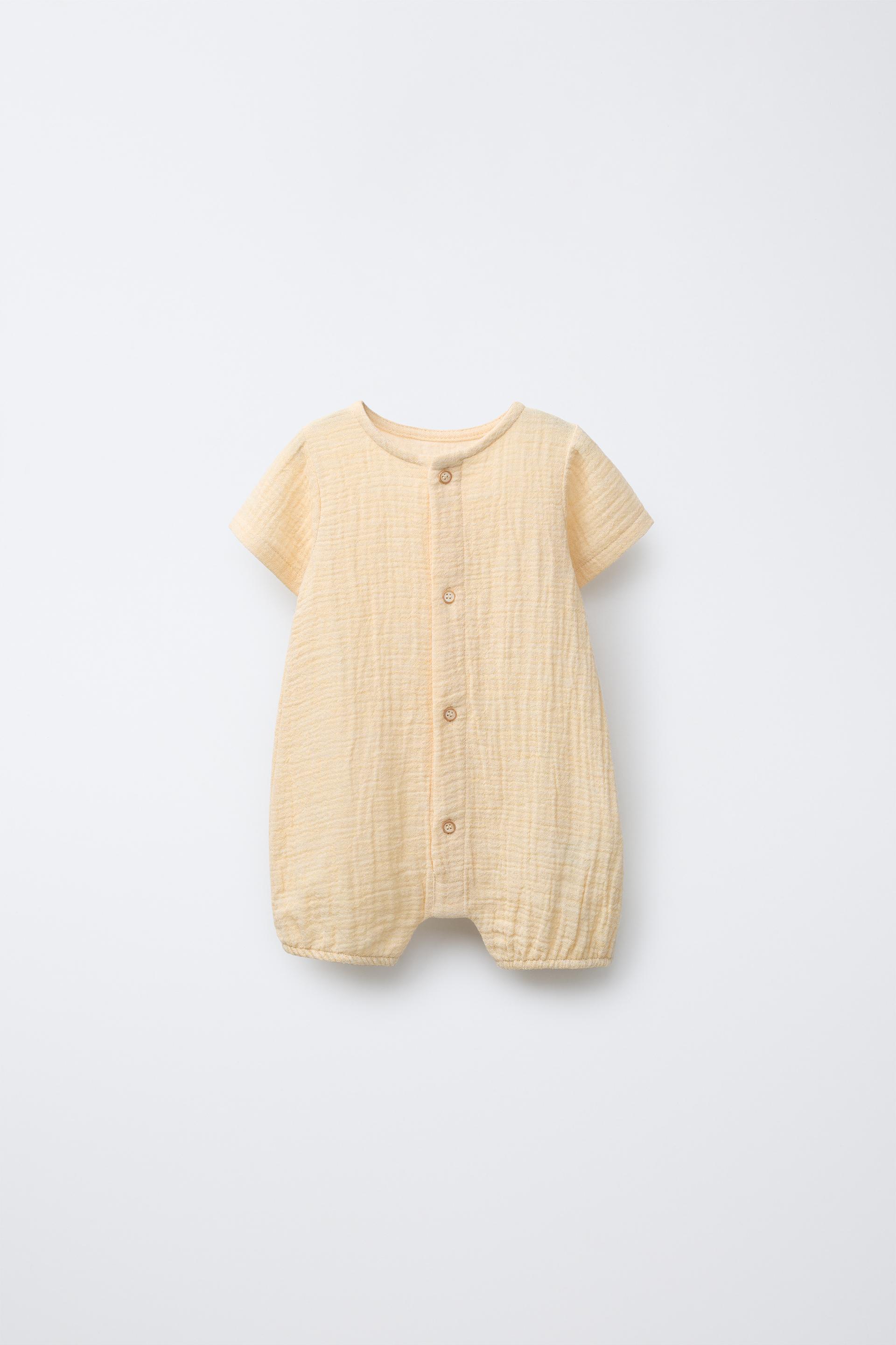 TEXTURED ROMPER by ZARA