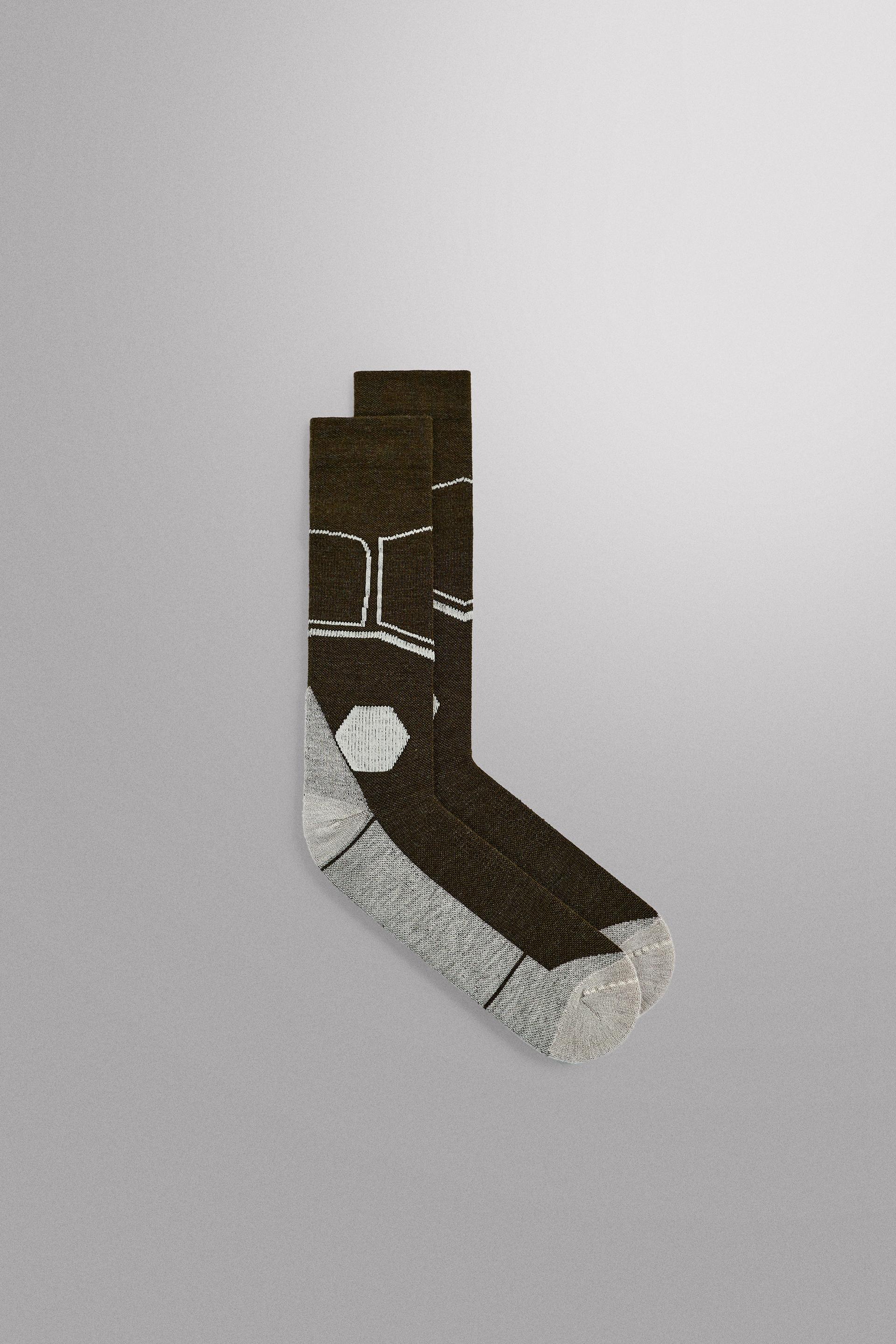TEXTURED SKI SOCKS by ZARA