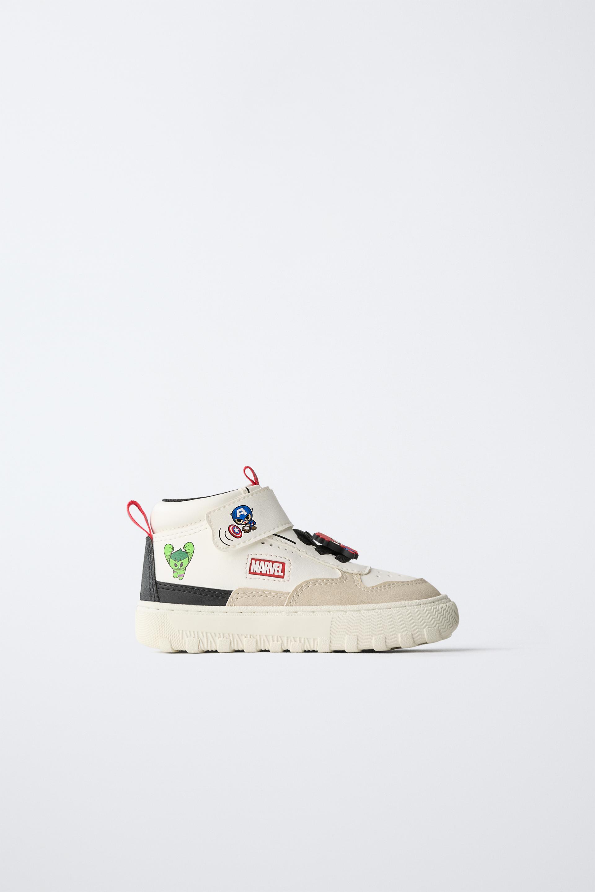 THE AVENGERS © MARVEL HIGH TOP SNEAKERS by ZARA