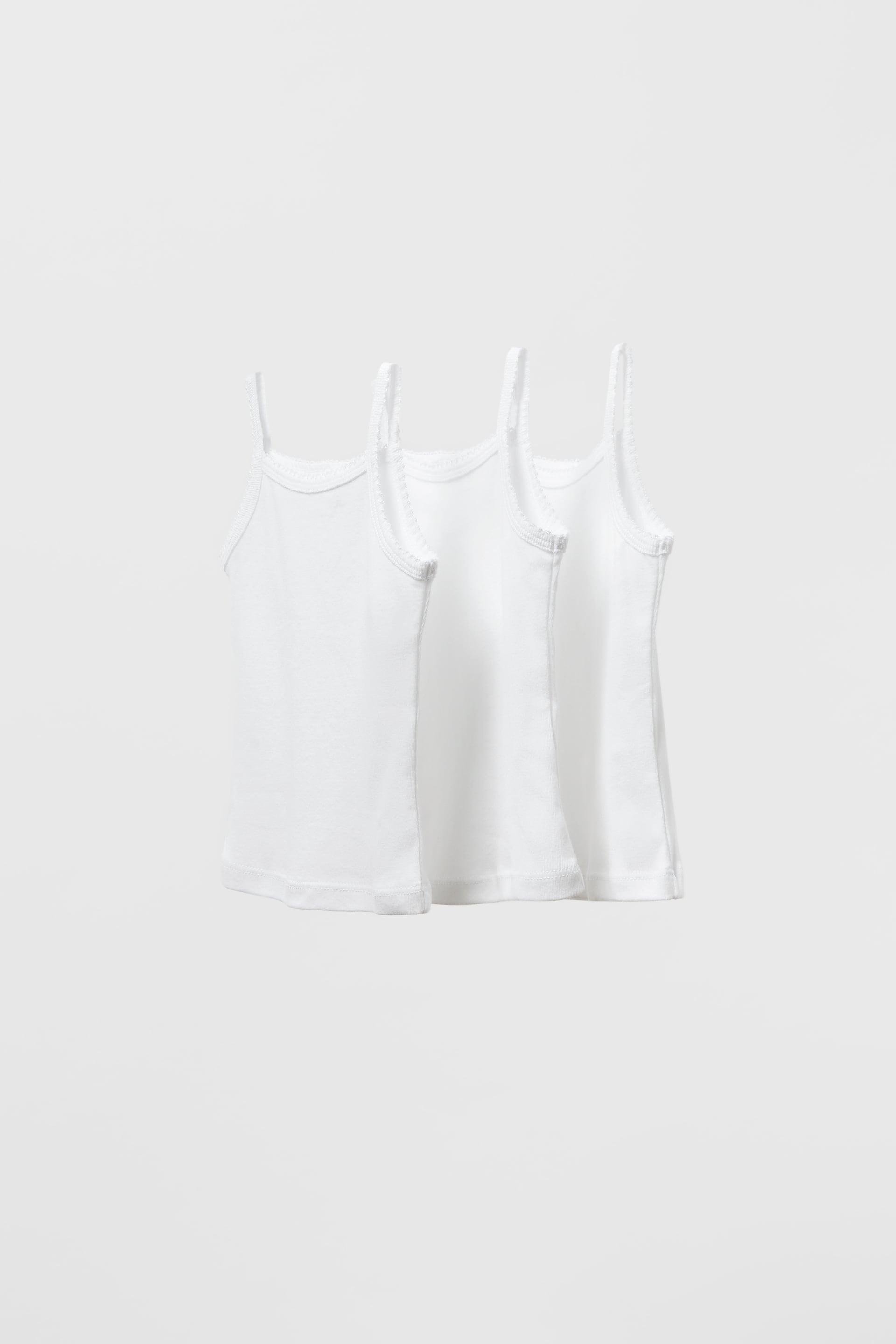 THREE-PACK OF CAMISOLES by ZARA