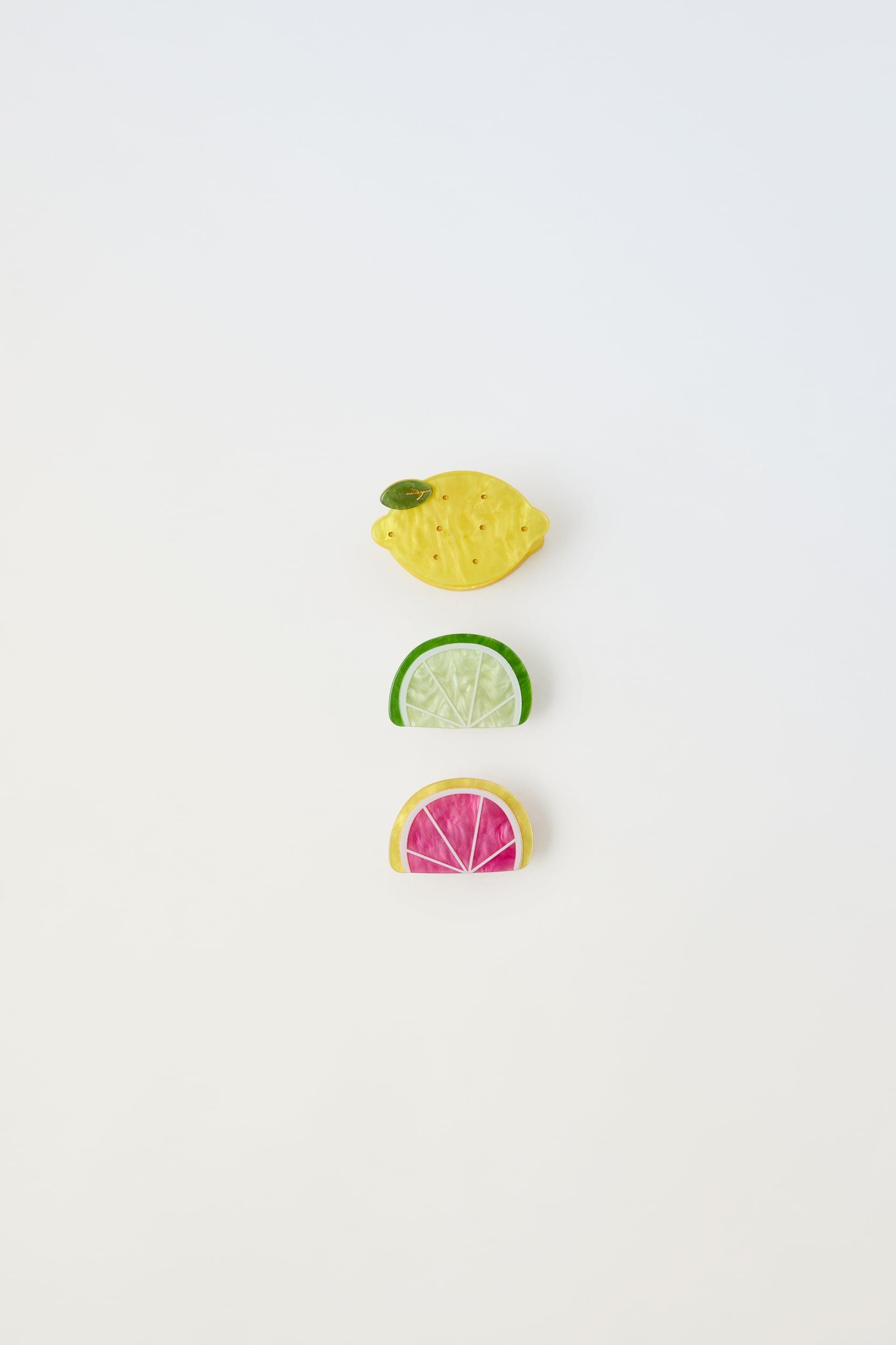 THREE-PACK OF FRUIT CLIPS by ZARA