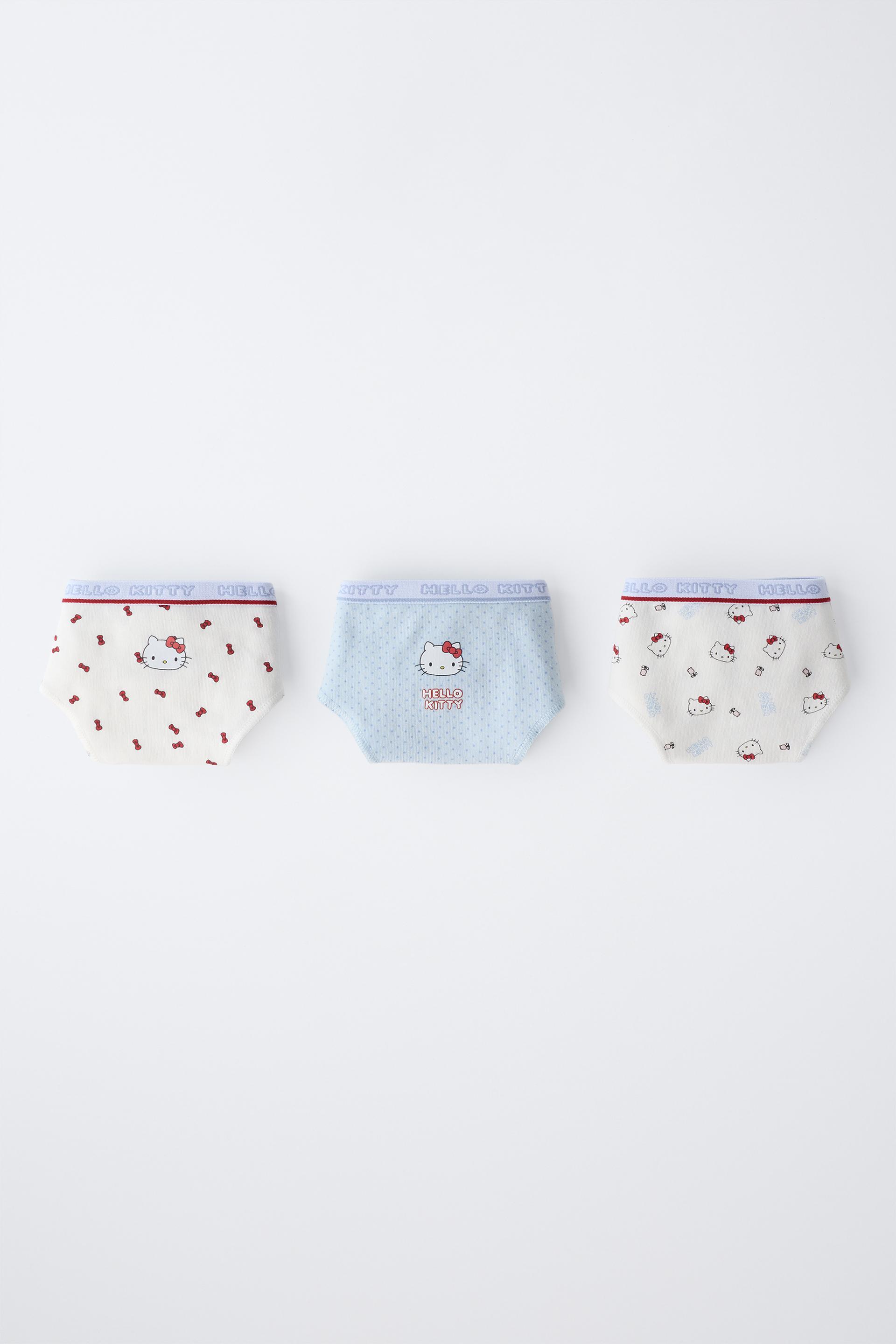 THREE-PACK OF HELLO KITTY © SANRIO UNDERWEAR by ZARA THREE-PACK OF HELLO KITTY © SANRIO UNDERWEAR by ZARA