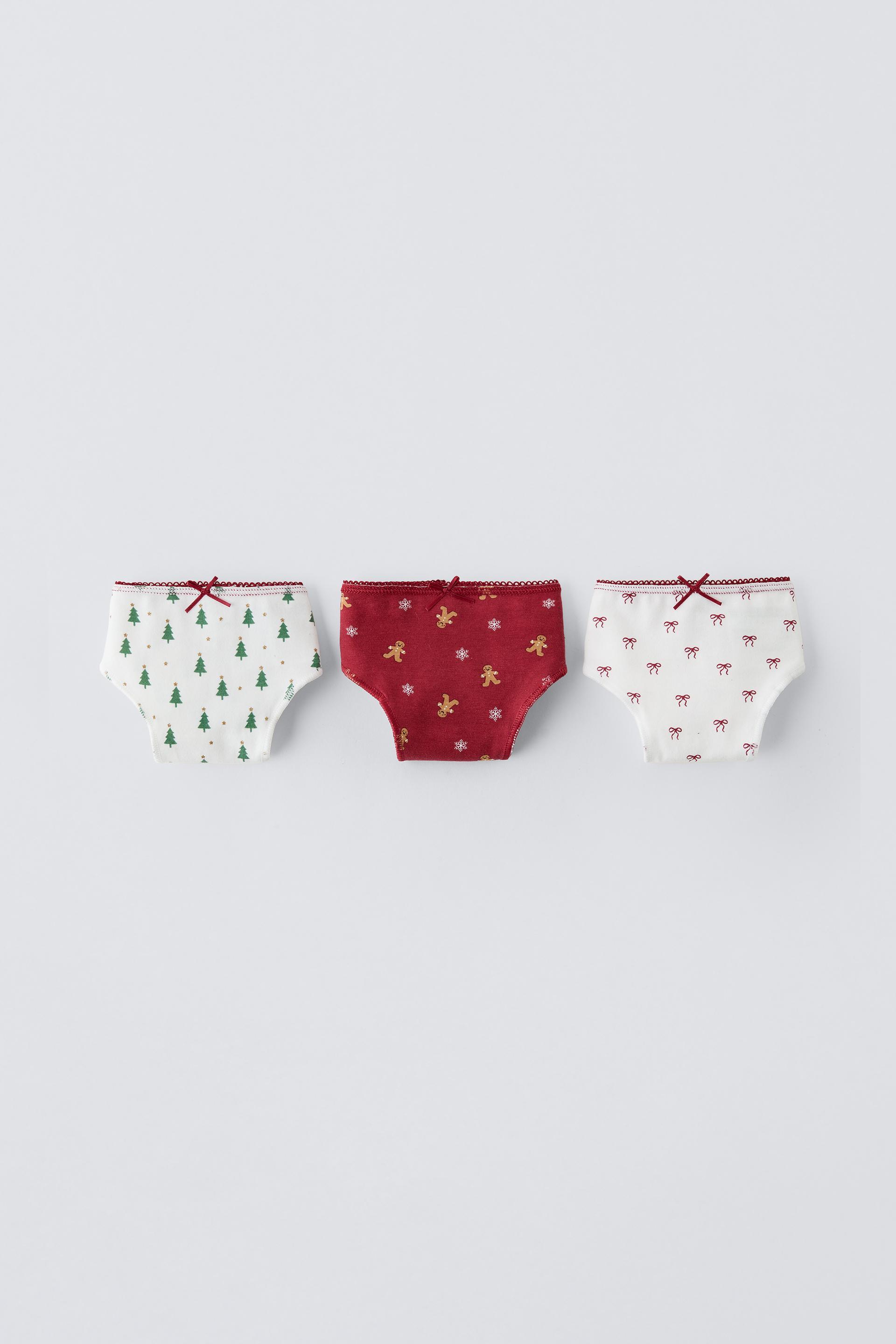 THREE-PACK OF PRINT UNDERWEAR by ZARA