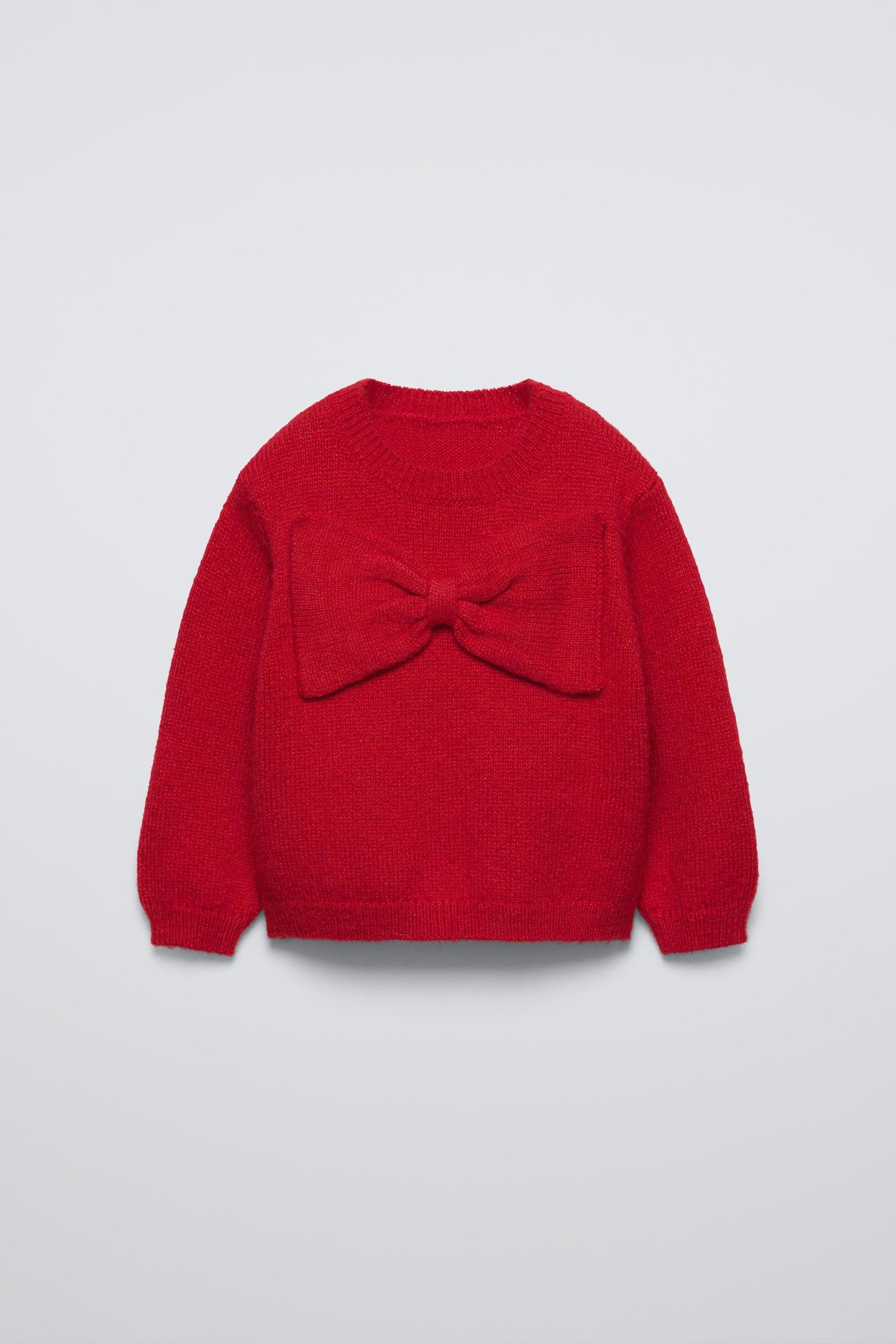 TIED KNIT SWEATER by ZARA