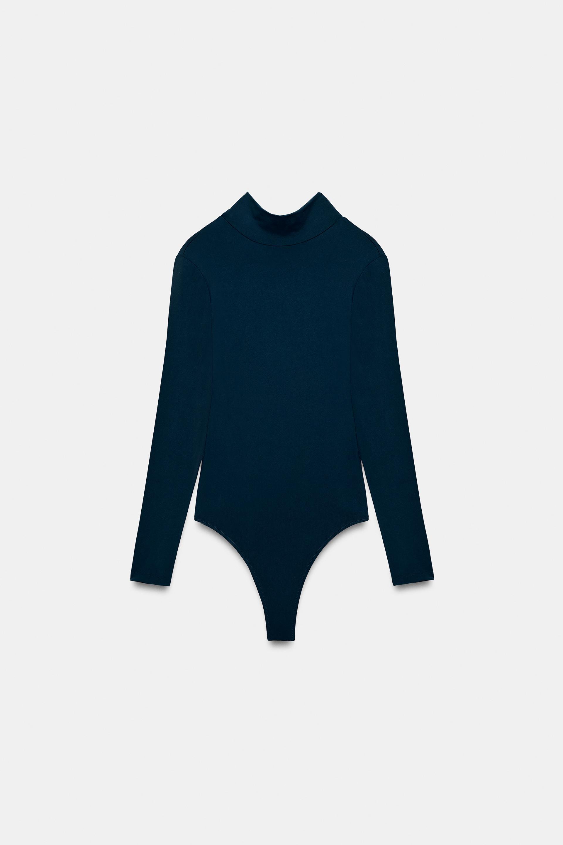 TIED POLYAMIDE BODYSUIT by ZARA
