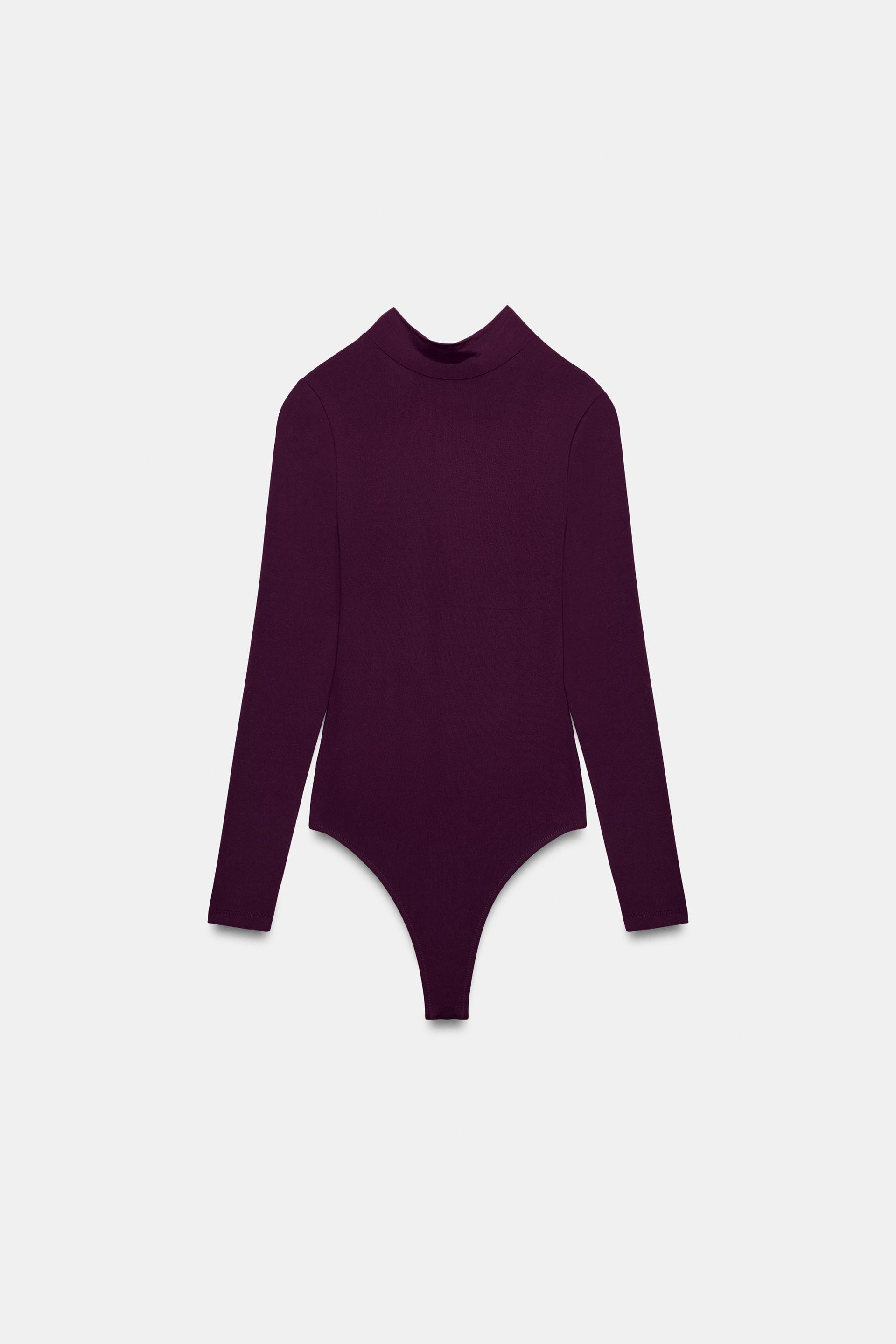 TIED POLYAMIDE BODYSUIT by ZARA