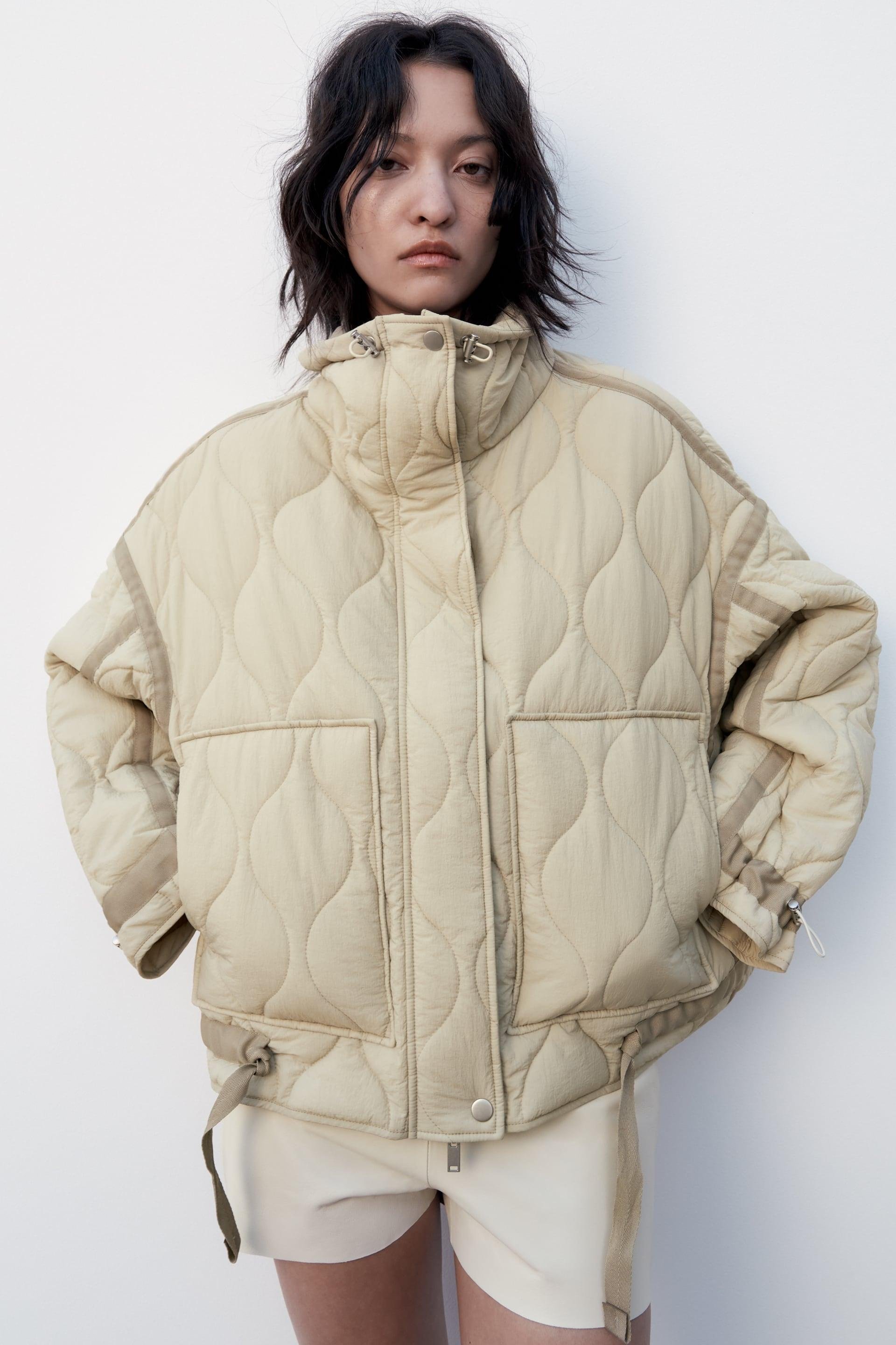 TIED QUILTED JACKET ZW COLLECTION by ZARA