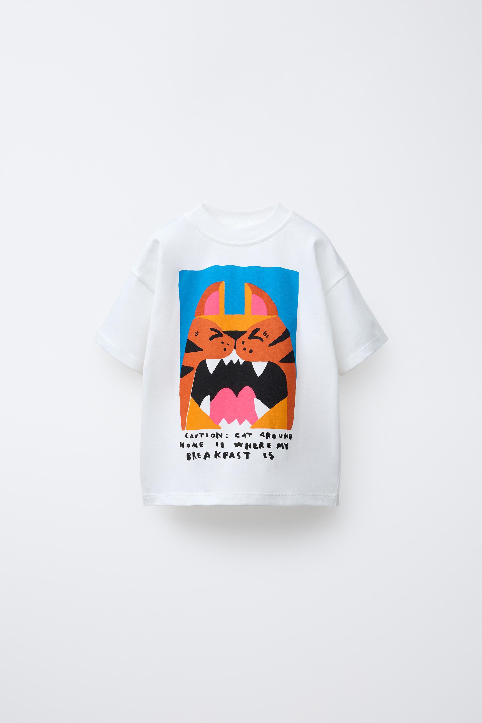 TIGER PRINT T-SHIRT by ZARA