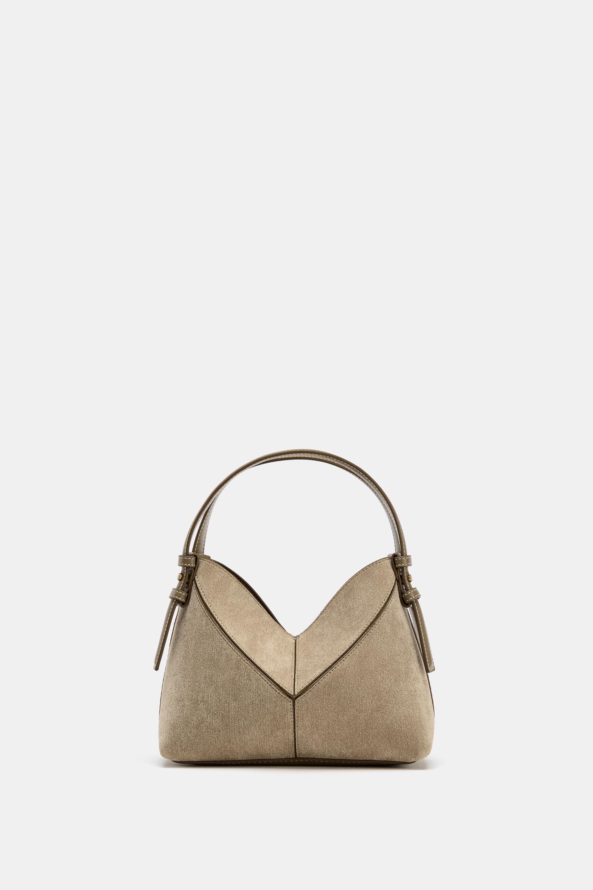 TOPSTITCH MINI SHOPPER by ZARA