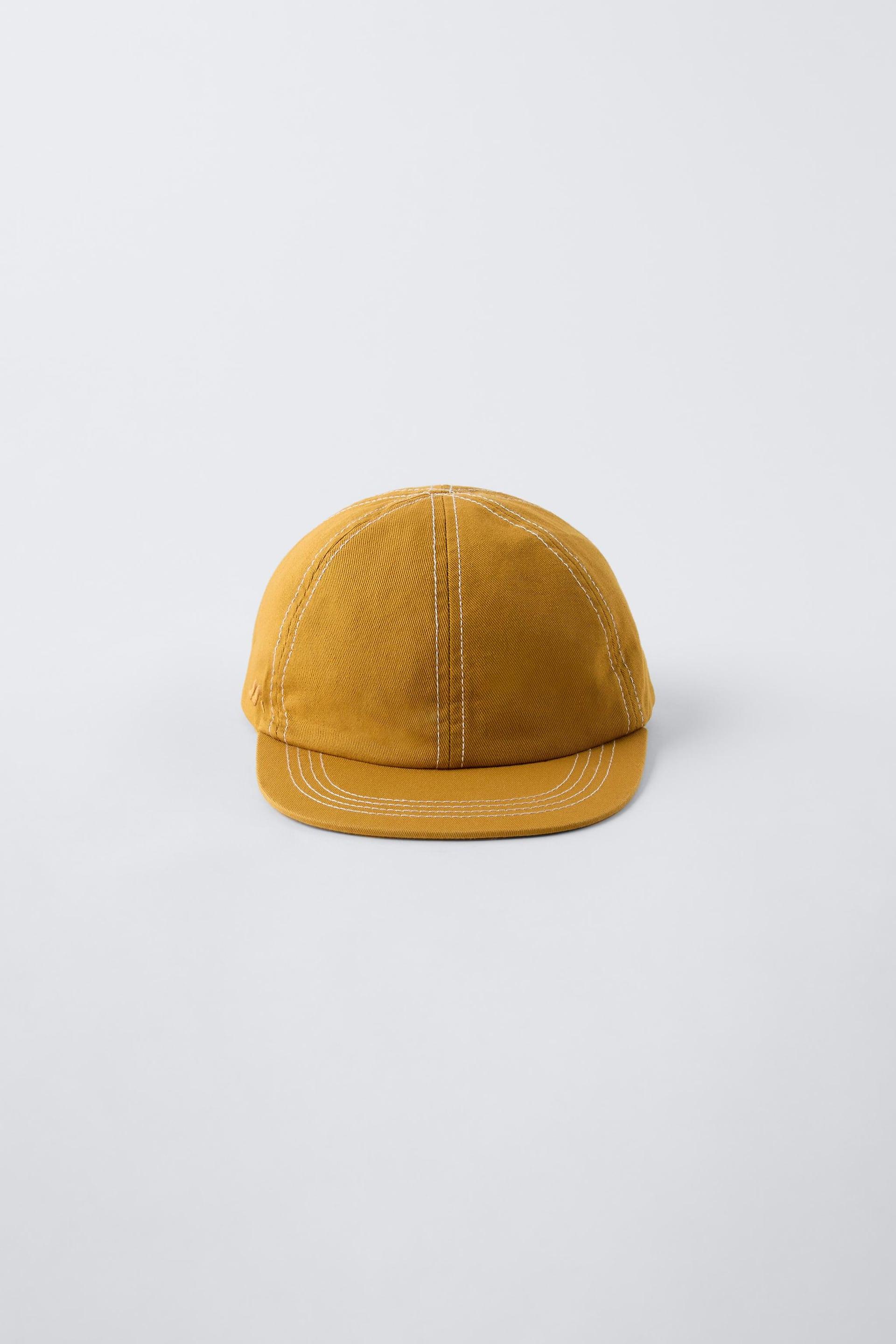 TOPSTITCHED CAP by ZARA