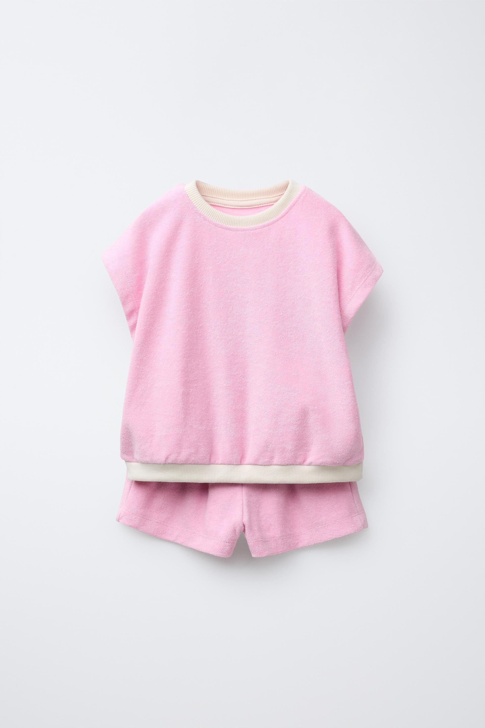 TOWEL T-SHIRT AND BERMUDA SET by ZARA