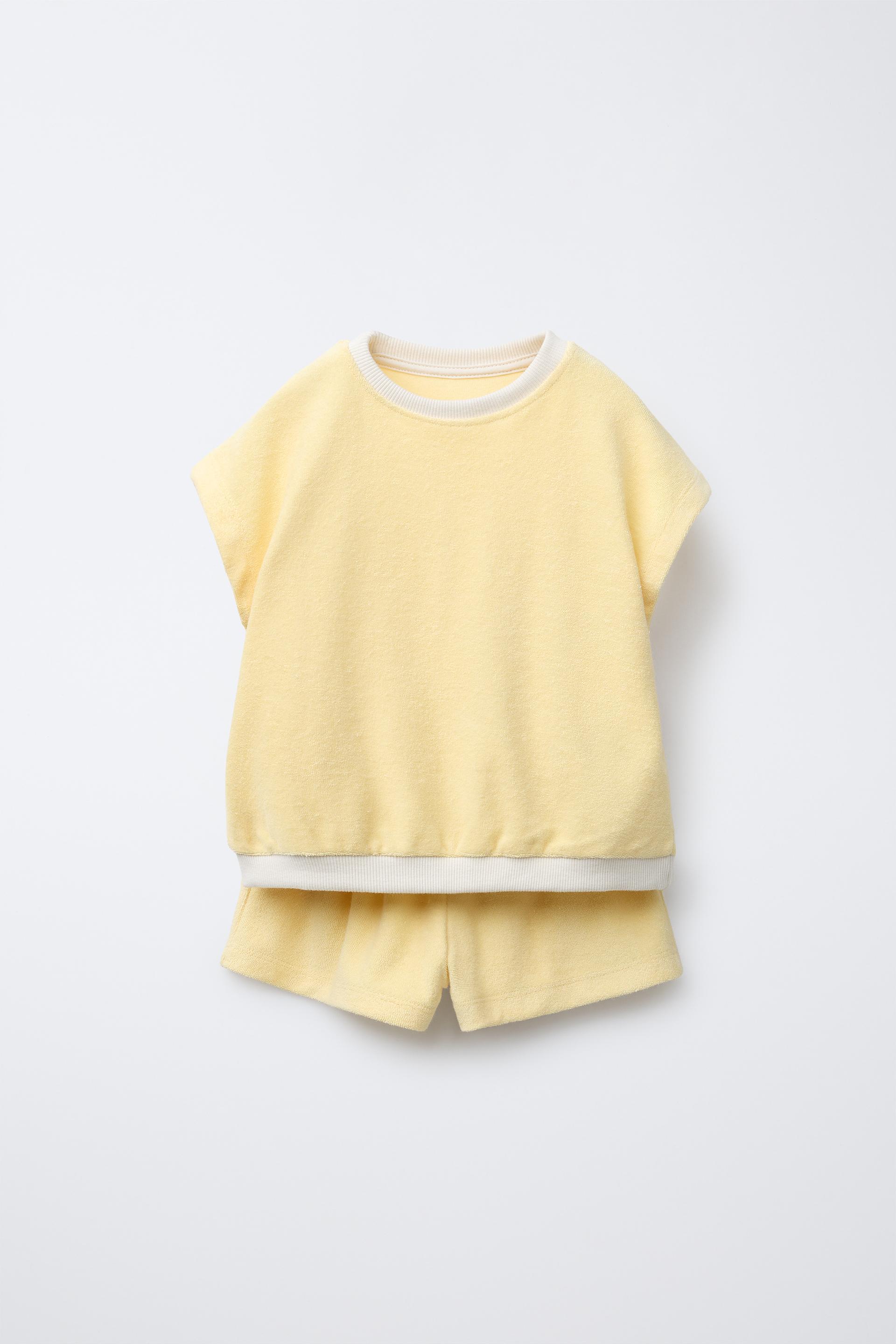 TOWEL T-SHIRT AND BERMUDA SET by ZARA