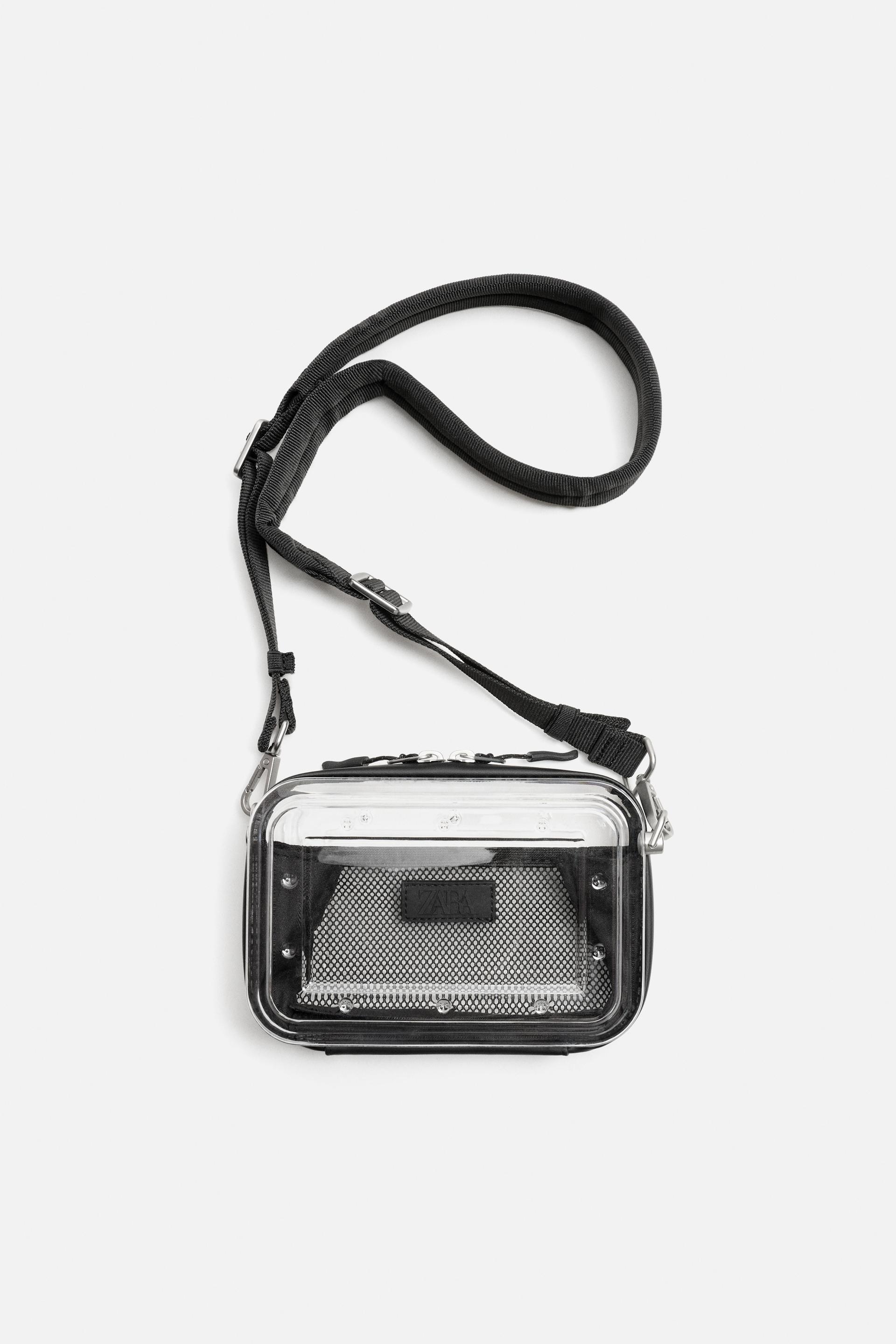TRANSPARENT RIGID CROSSBODY BAG by ZARA