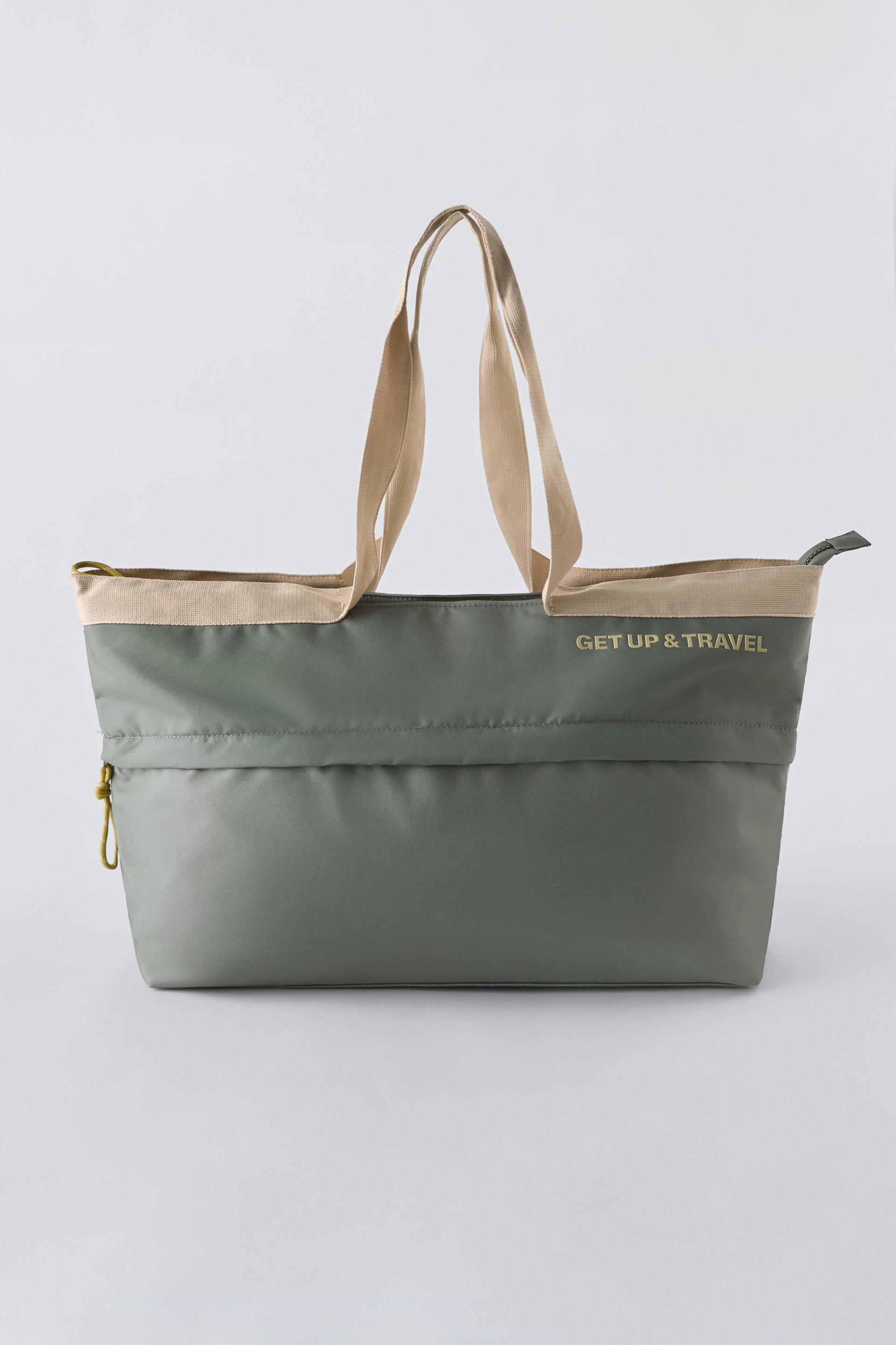 TRAVEL TOTE by ZARA