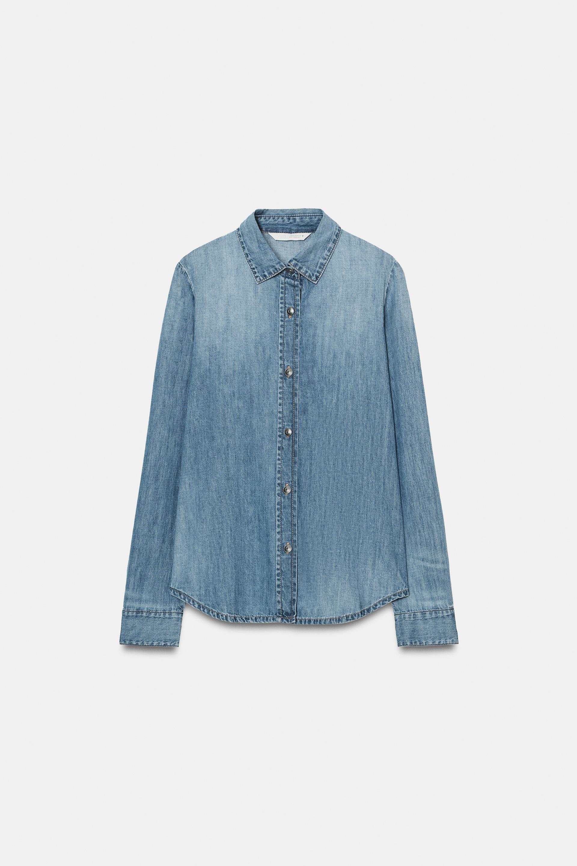 TRF DENIM SHIRT by ZARA
