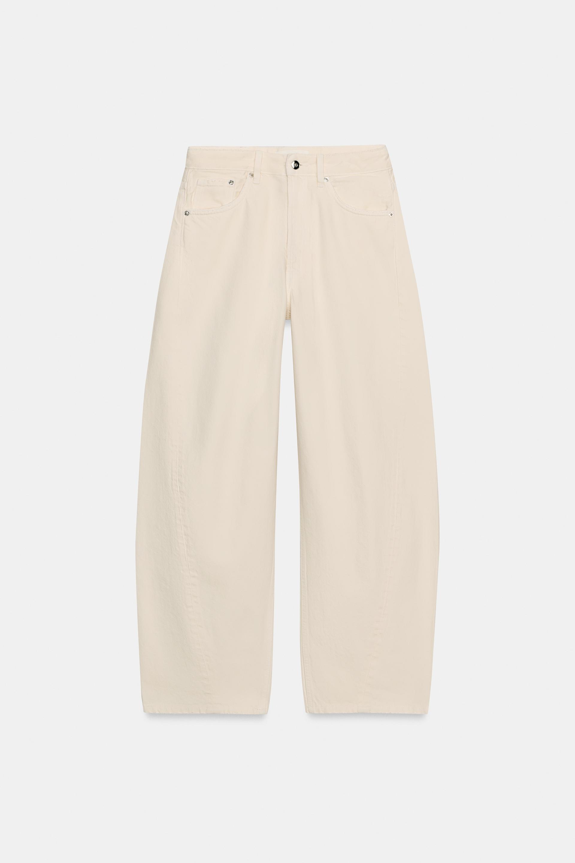 TRF MID-RISE BAGGY BALLOON JEANS by ZARA
