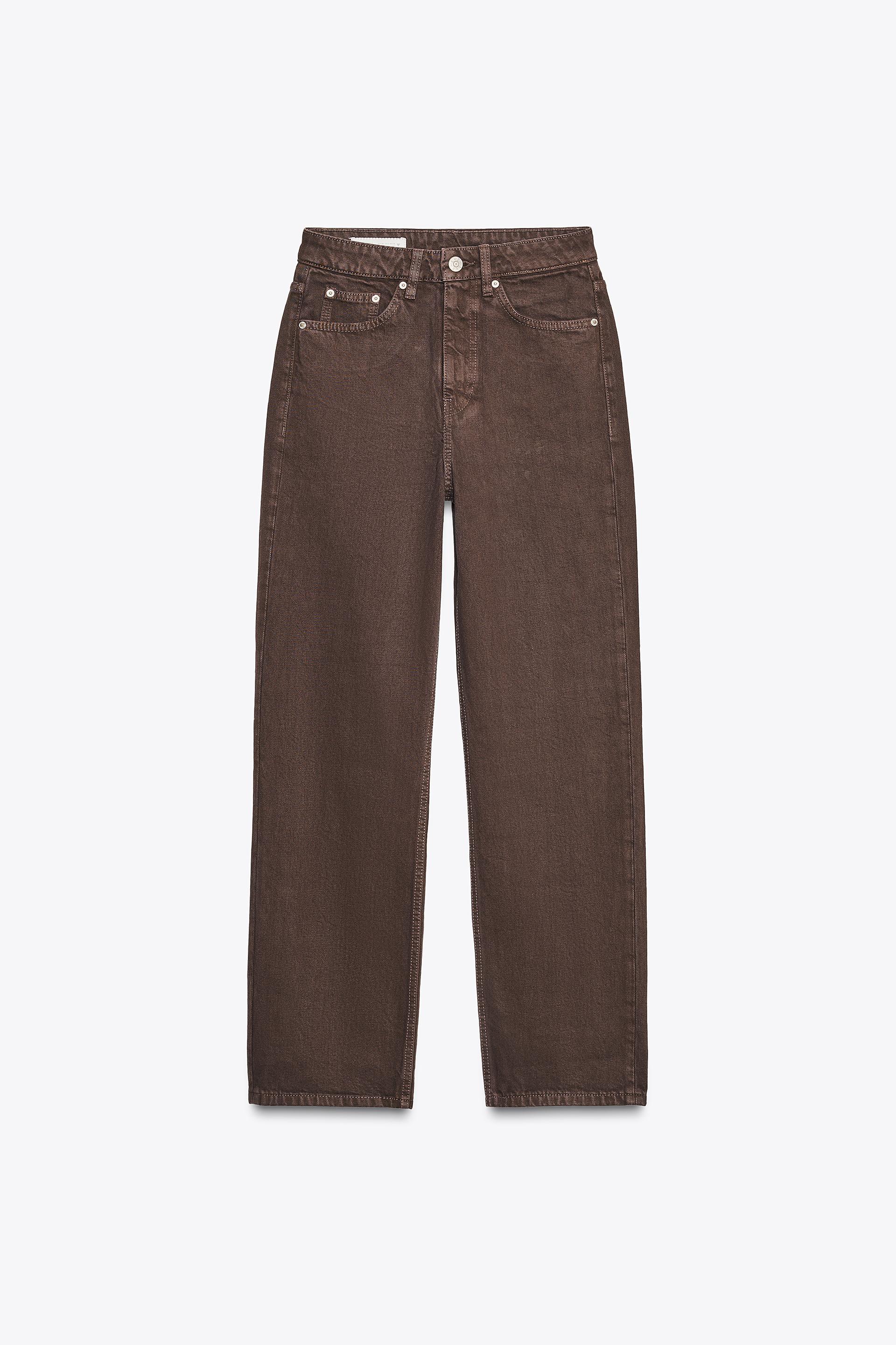TRF MOM FIT HI-RISE JEANS by ZARA