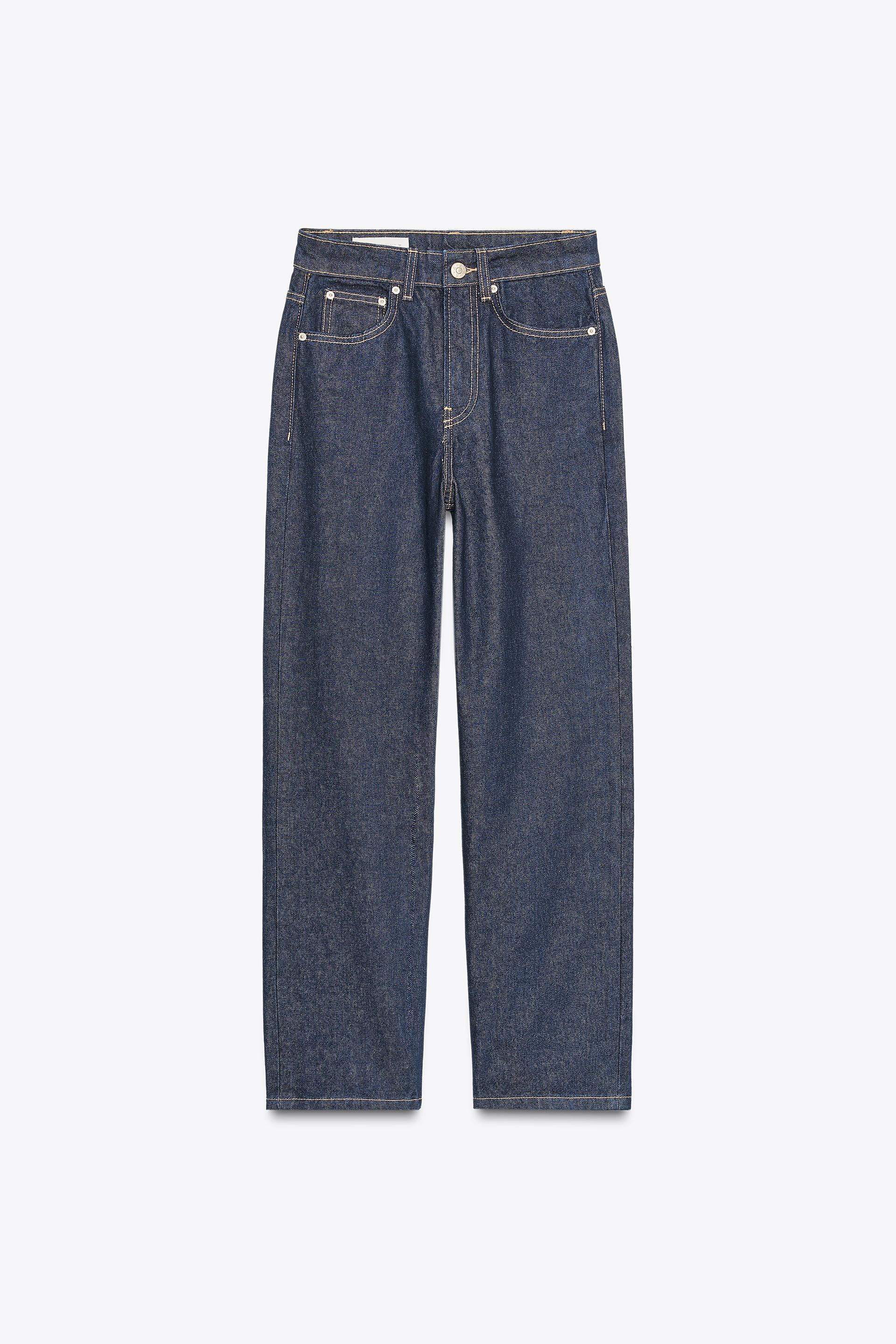TRF MOM FIT HI-RISE JEANS by ZARA