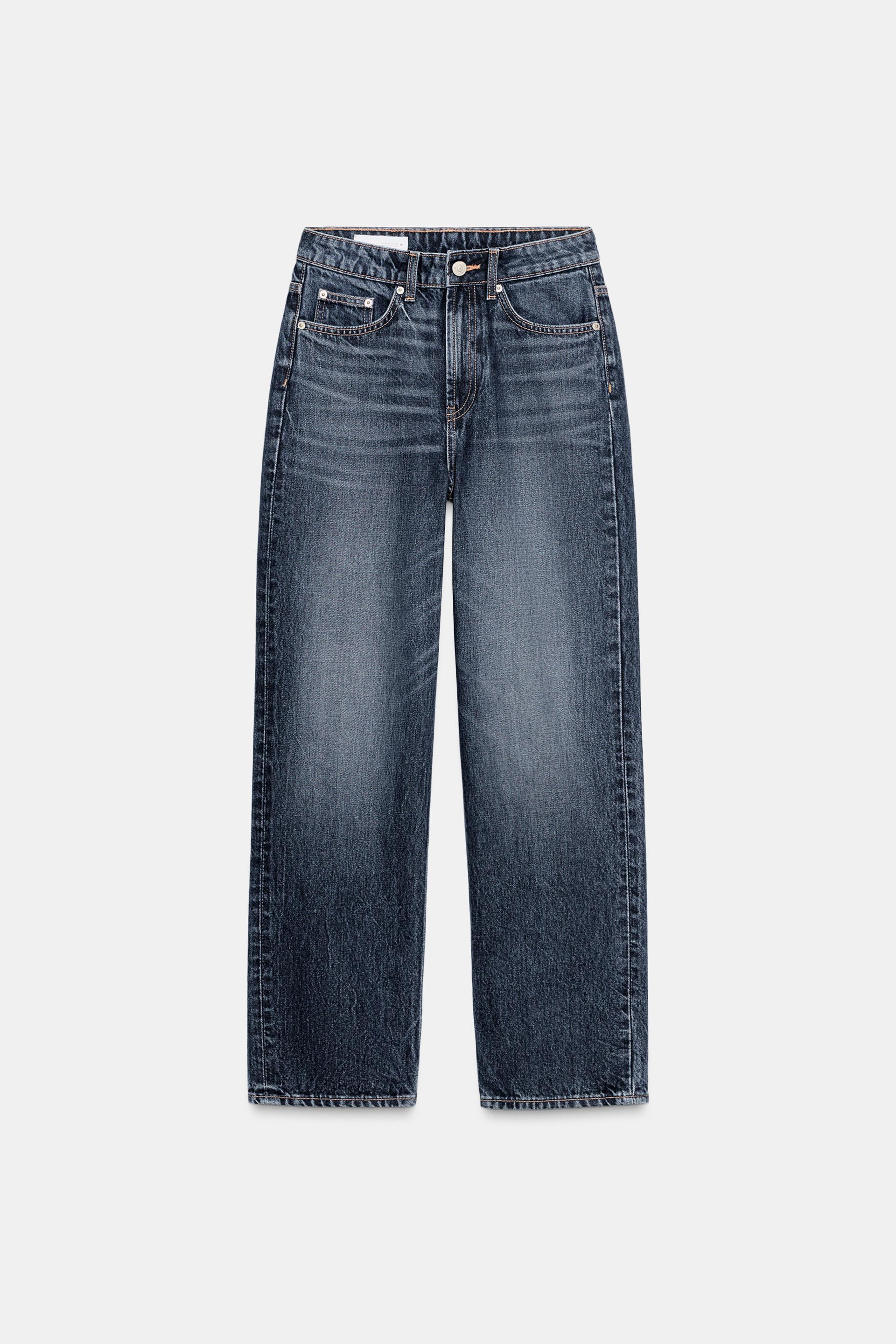 TRF MOM FIT HIGH-WAIST JEANS by ZARA