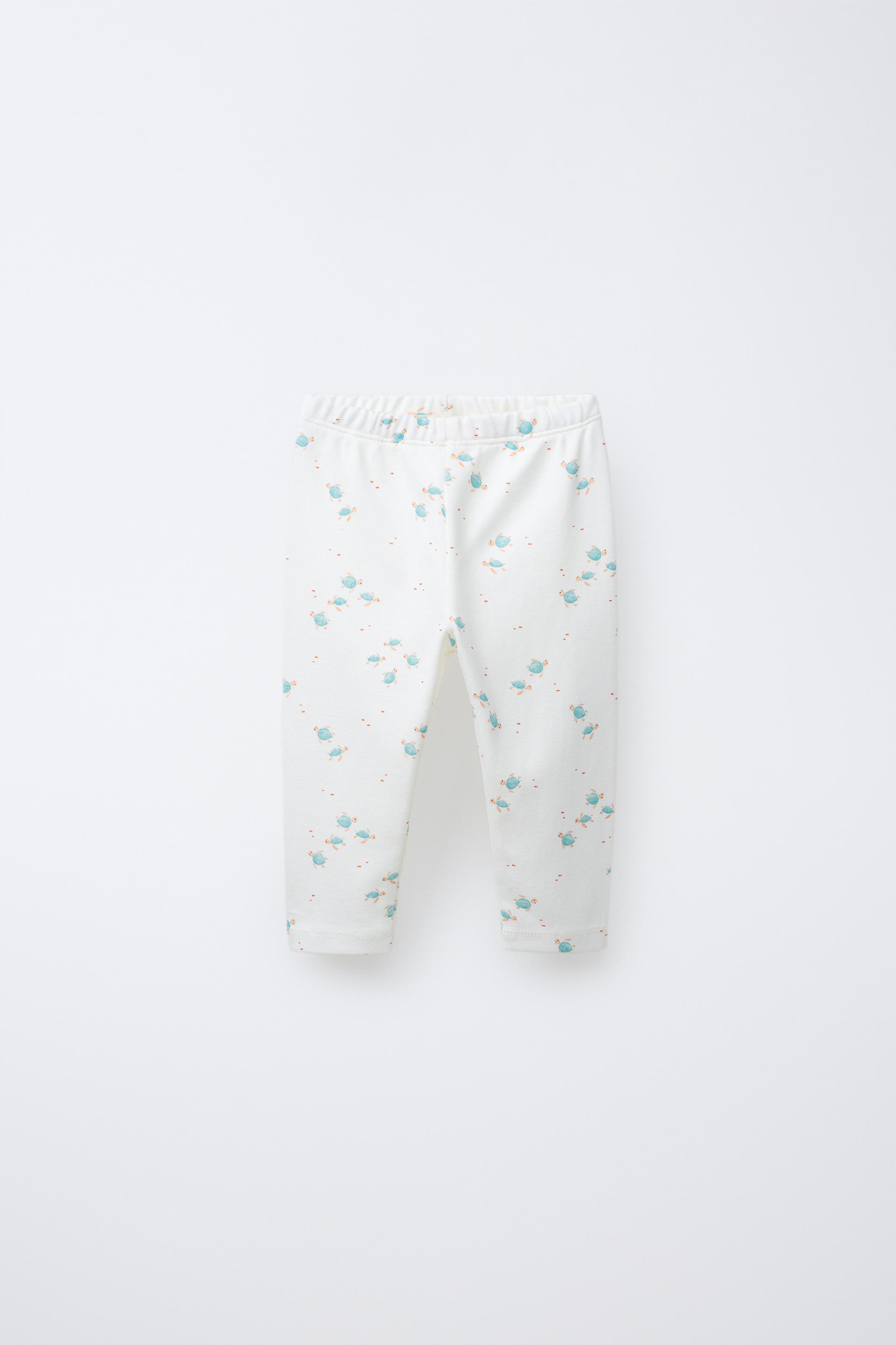 TURTLE PRINT LEGGINGS by ZARA