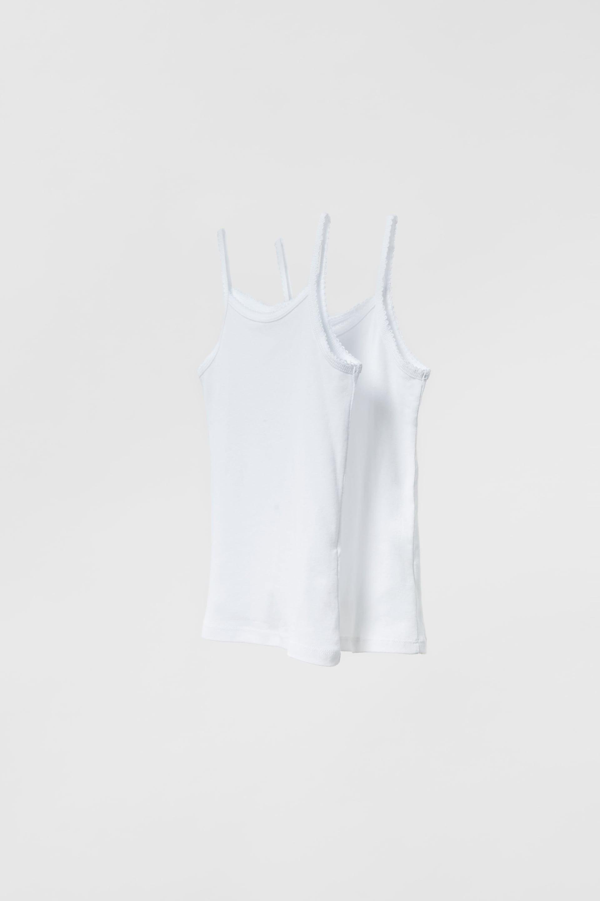 TWO PACK OF CAMISOLES by ZARA