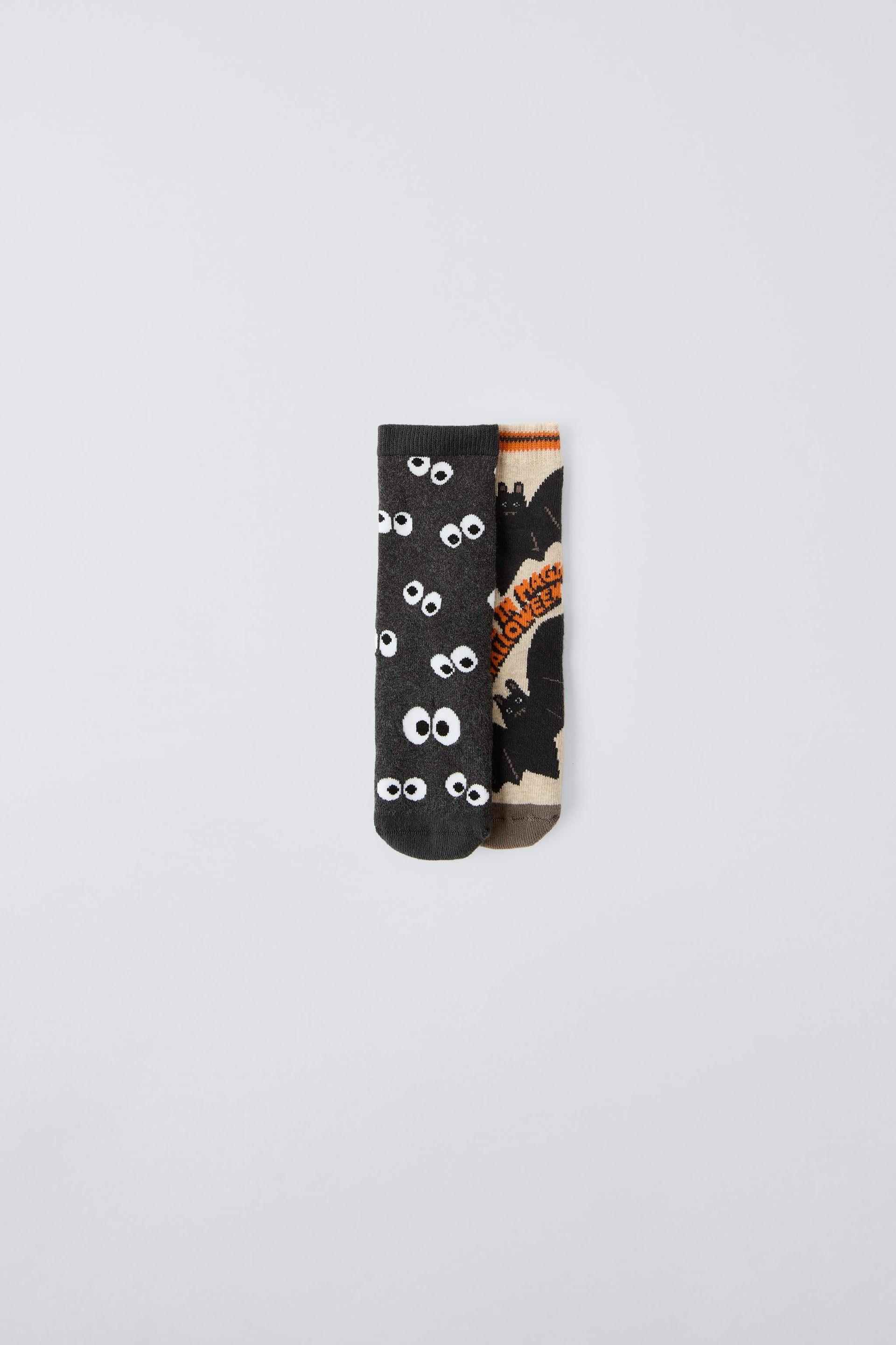 TWO-PACK OF HALLOWEEN SOCKS by ZARA