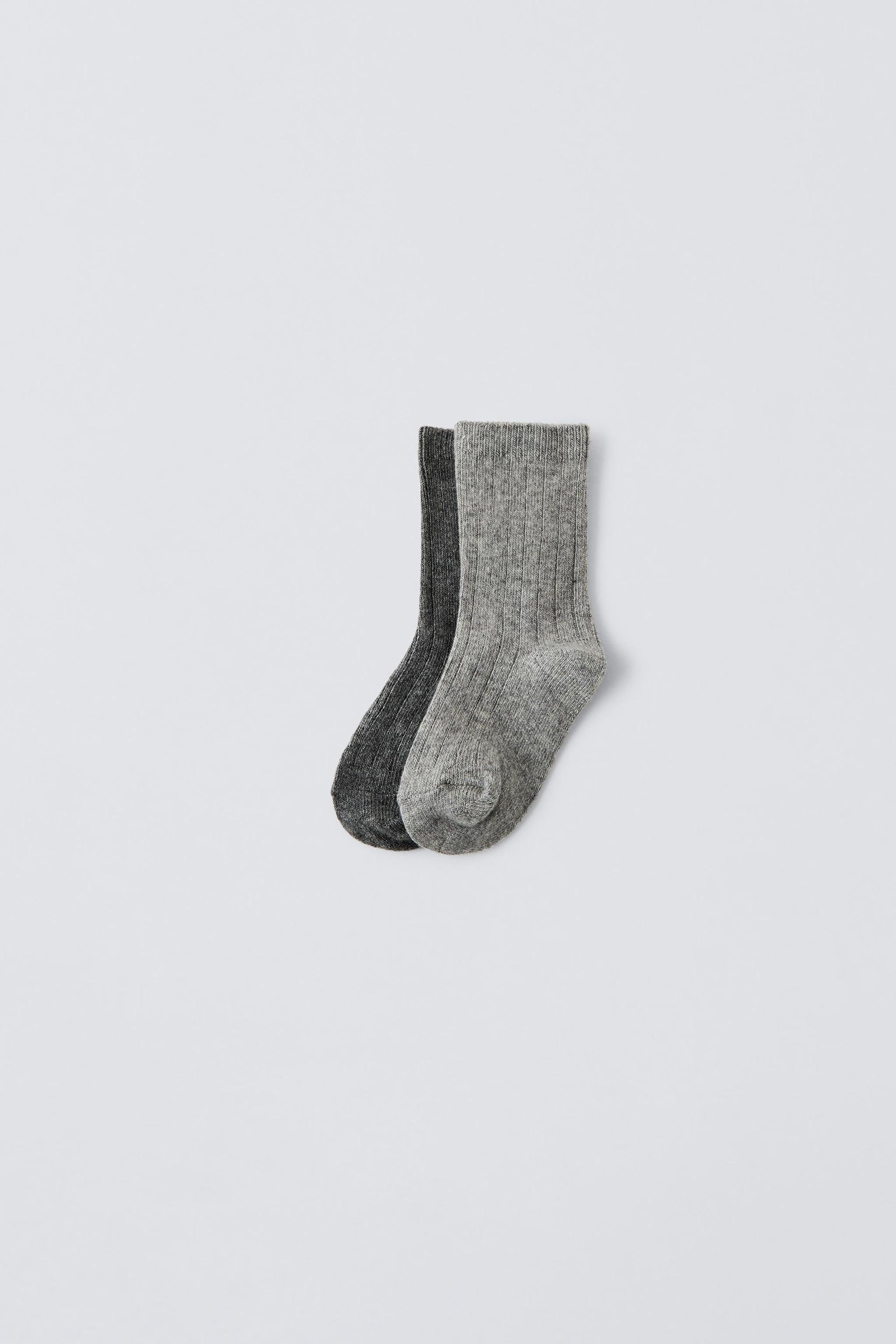 TWO-PACK OF KNIT SOCKS by ZARA