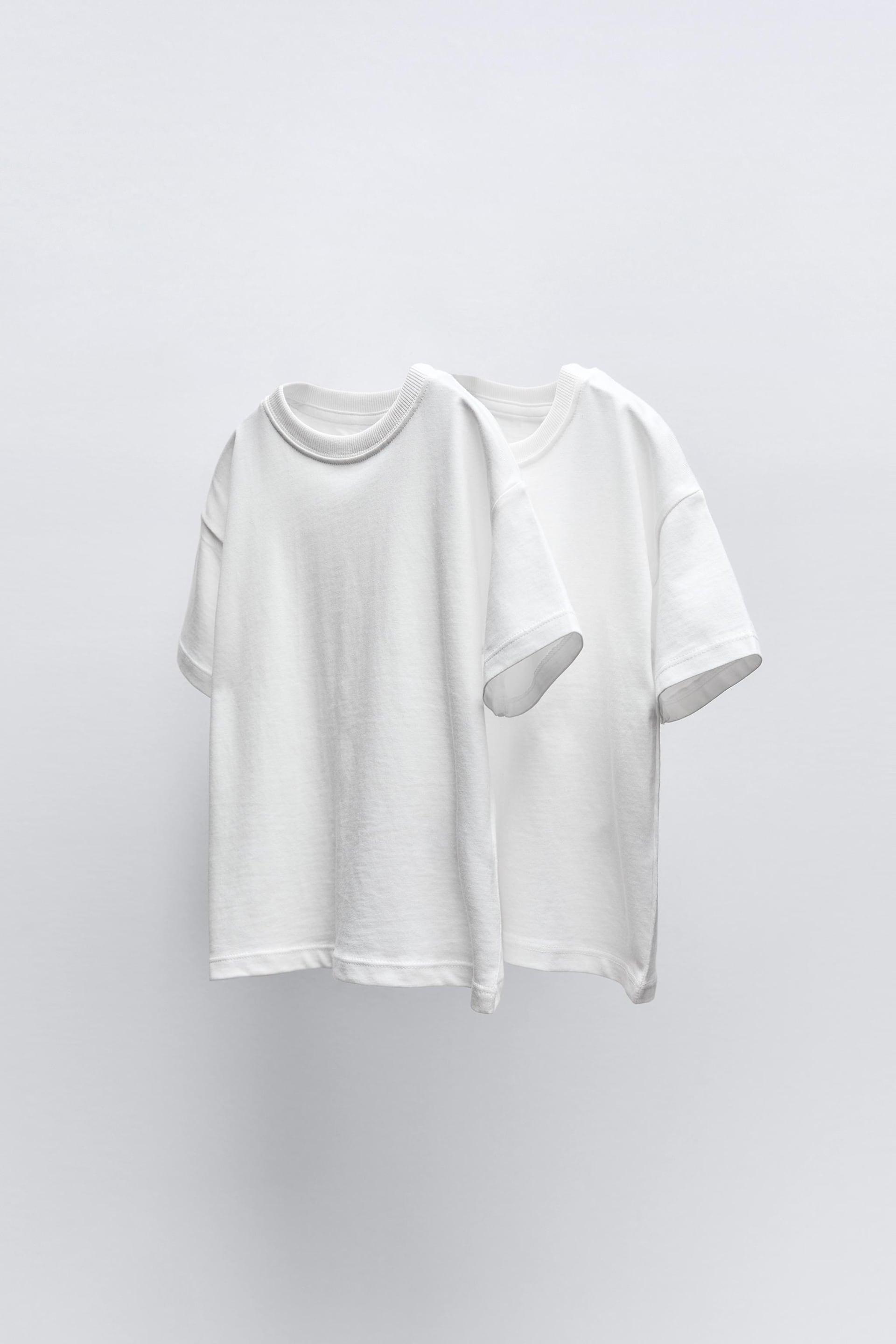 TWO-PACK OF PLAIN T-SHIRT by ZARA