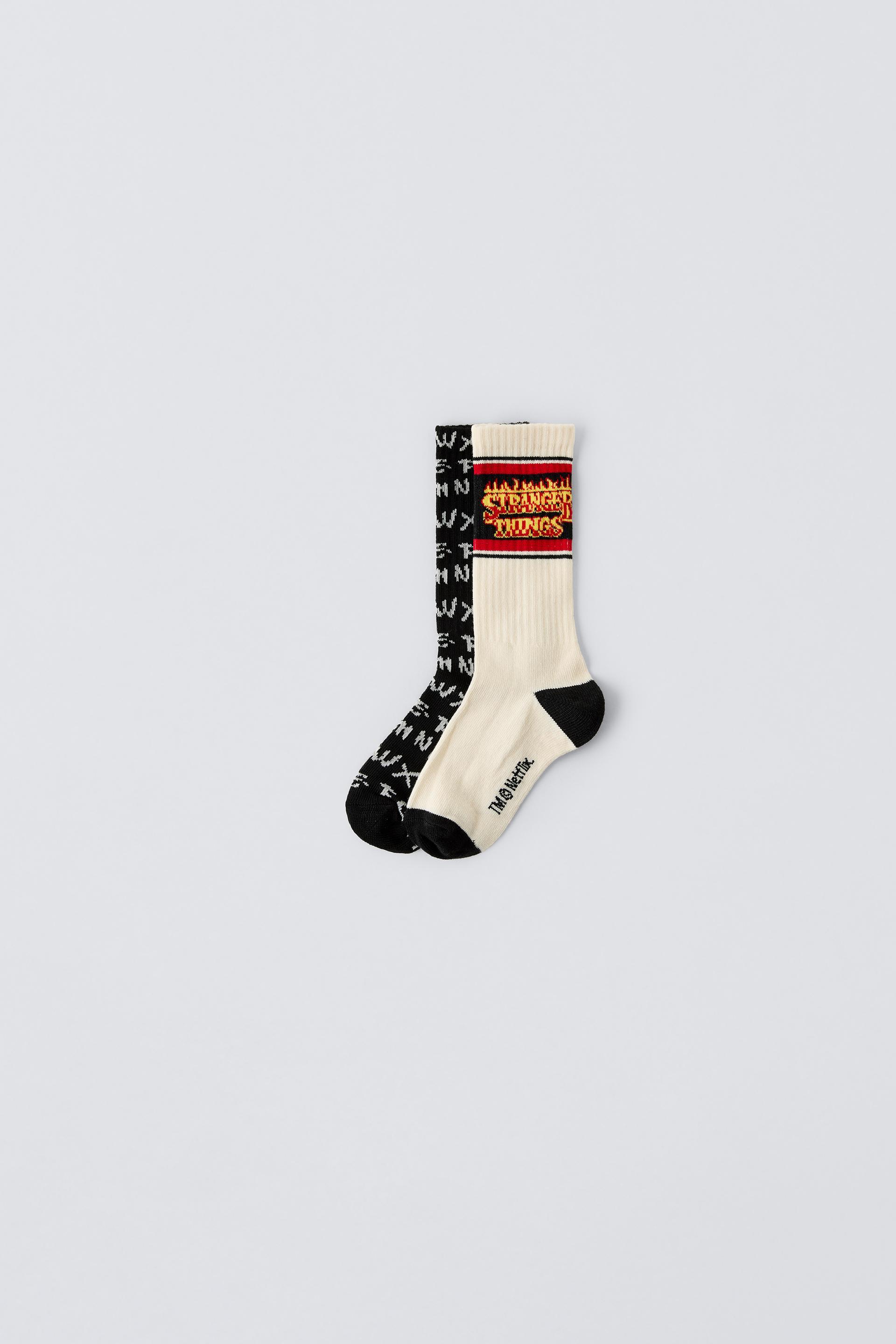 TWO-PACK OF STRANGER THINGS ™/ © NETFLIX SOCKS by ZARA