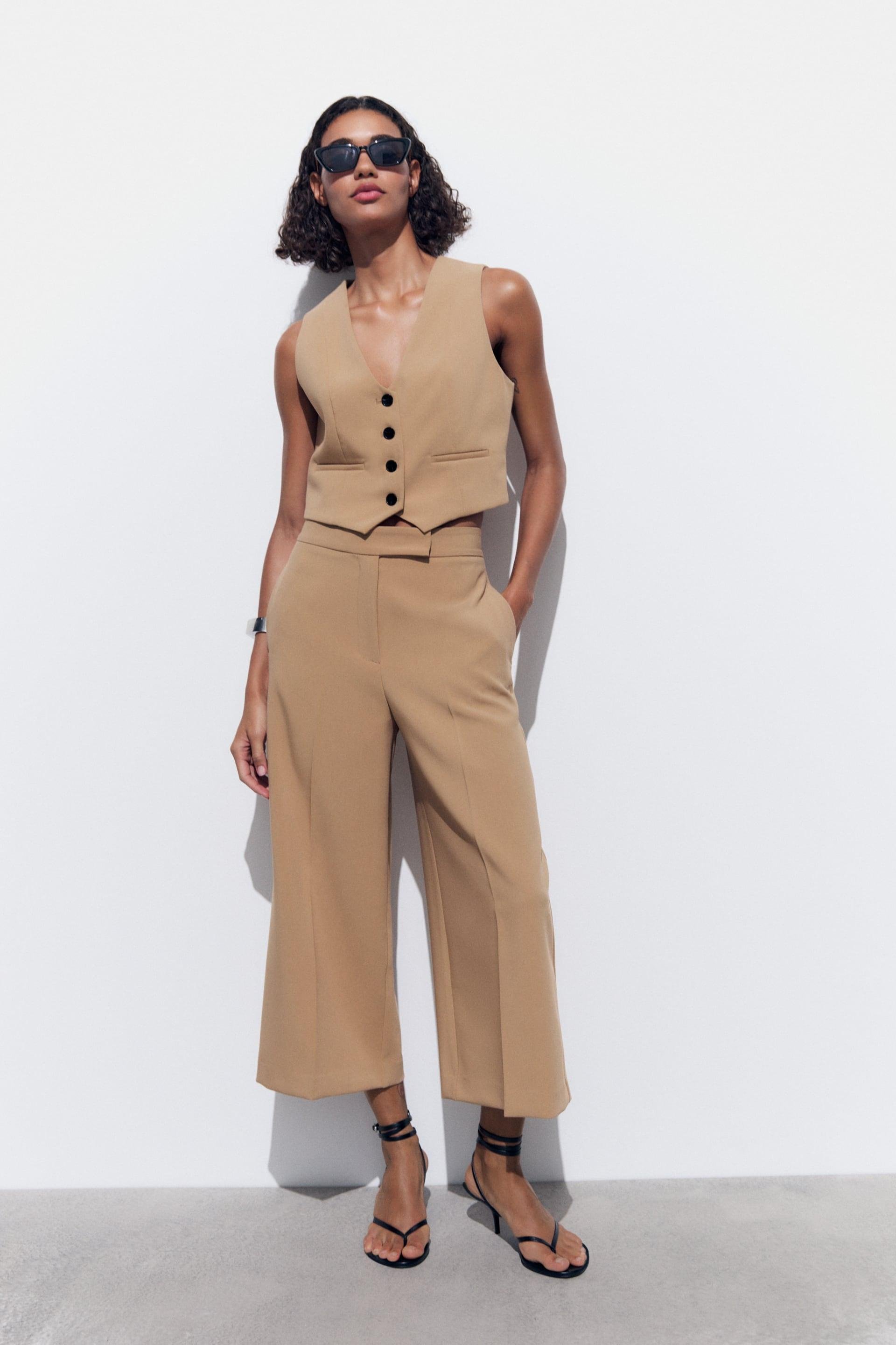 VEST AND CULOTTES SET by ZARA