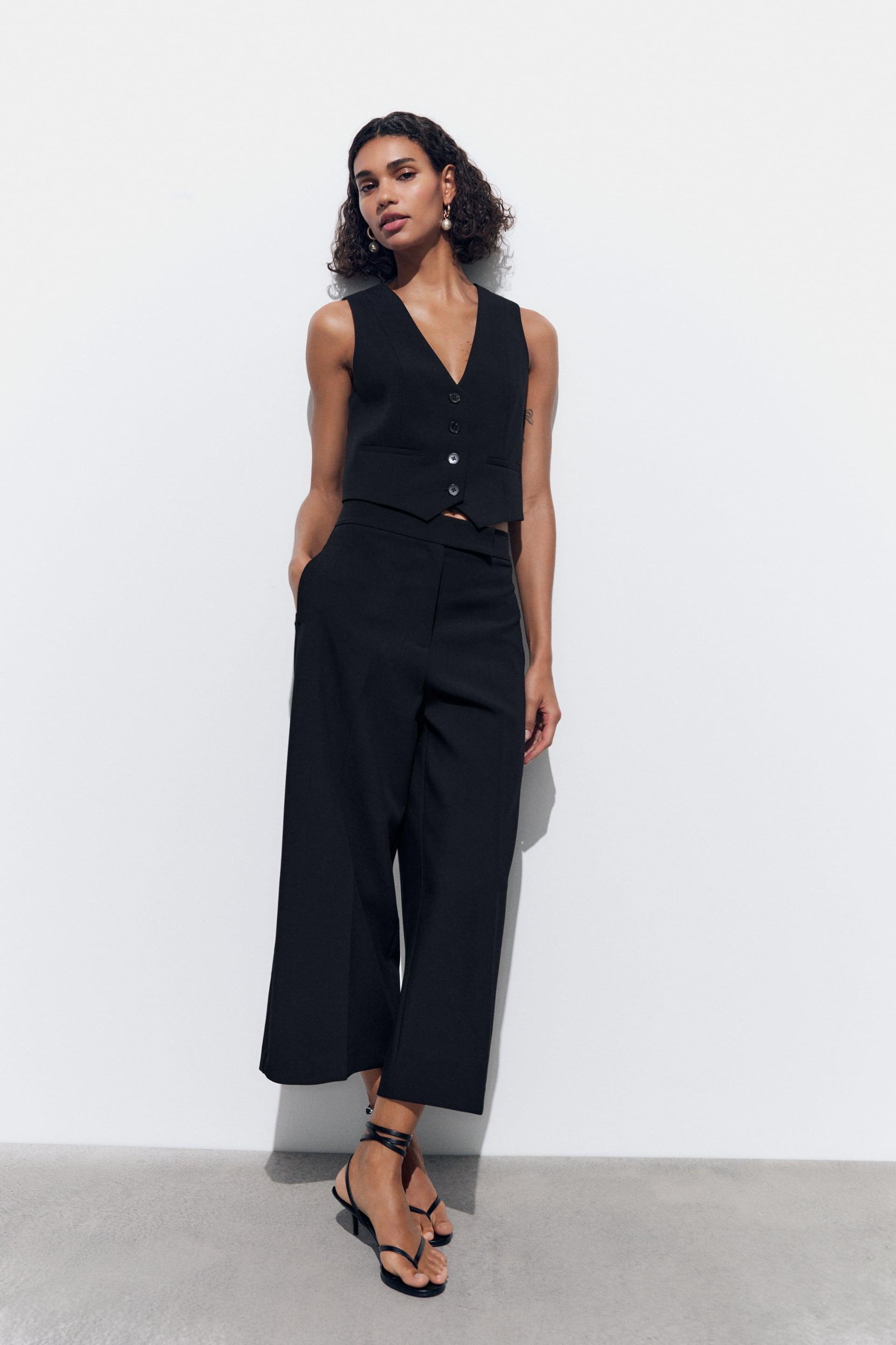 VEST AND CULOTTES SET by ZARA