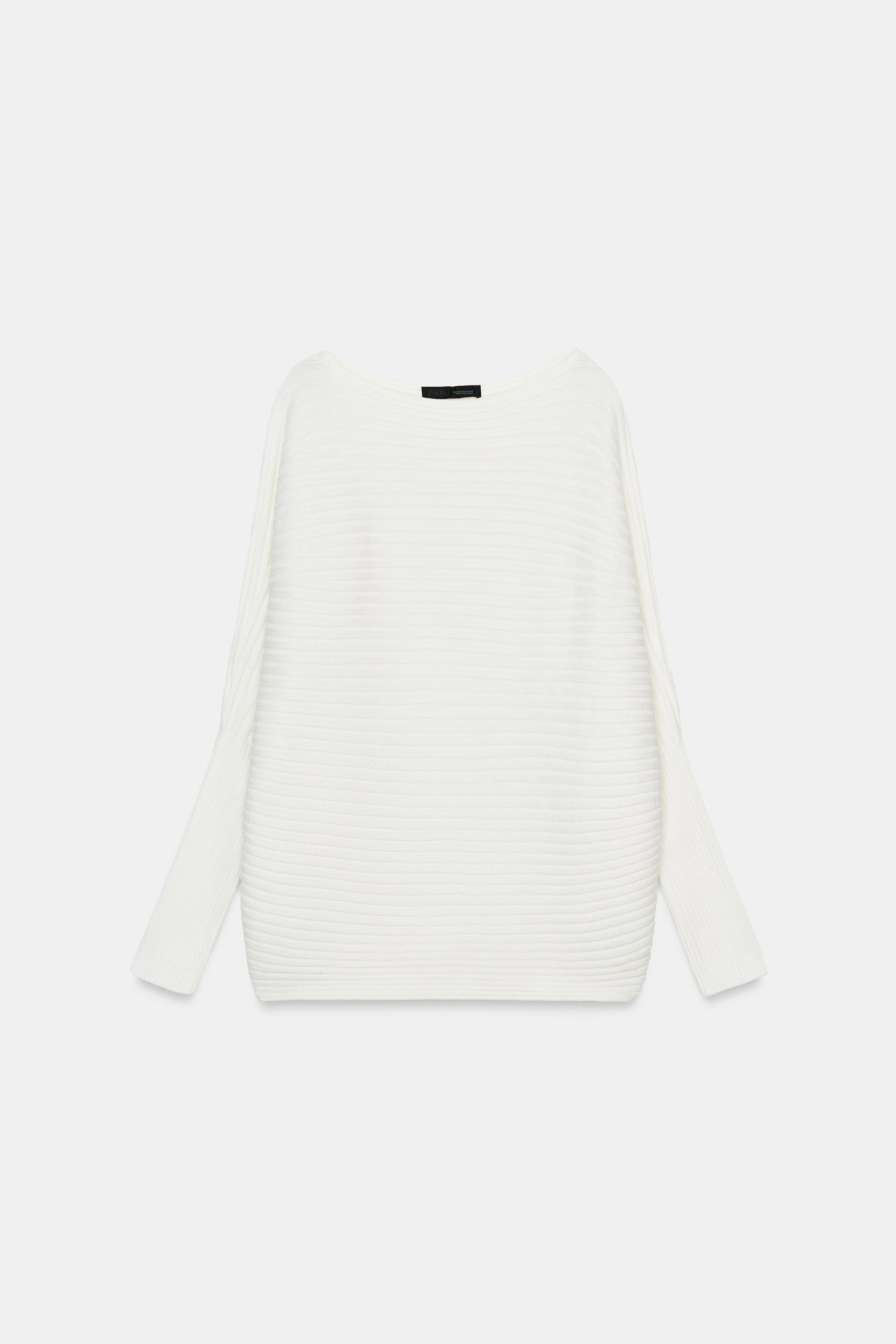 VOLUME TEXTURED KNIT JUMPER by ZARA